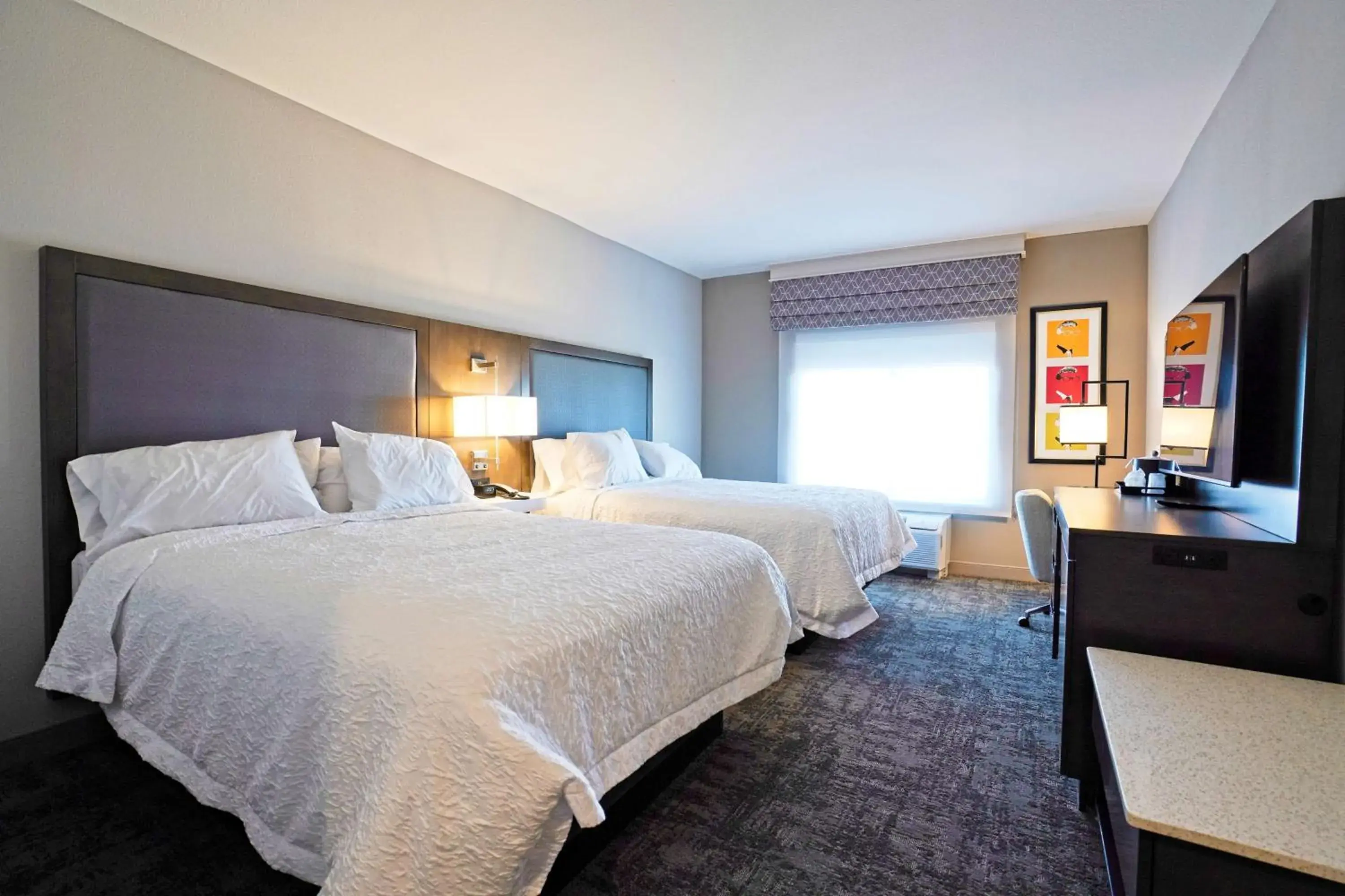 Queen Room with Two Queen Beds in Hampton Inn & Suites Lubbock University, Tx Queen Room with Two Queen Beds in Hampton Inn & Suites Lubbock University, Tx