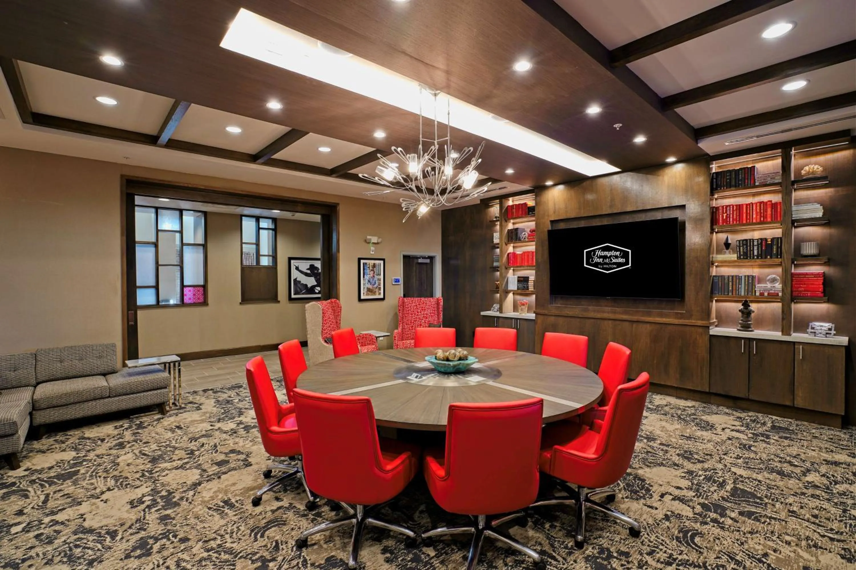 Lobby or reception in Hampton Inn & Suites Lubbock University, Tx