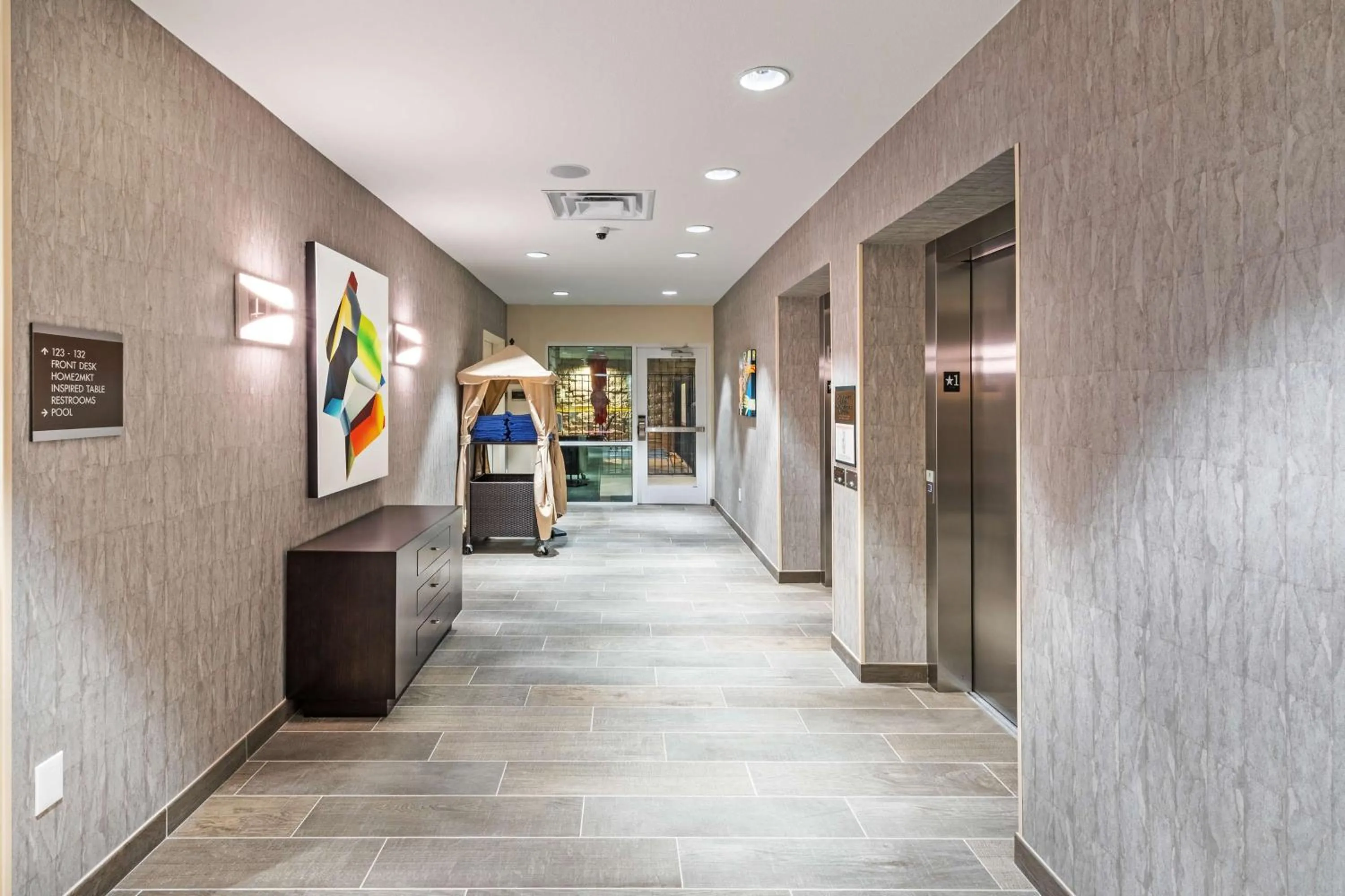 Lobby or reception in Home2 Suites By Hilton Midland East, Tx