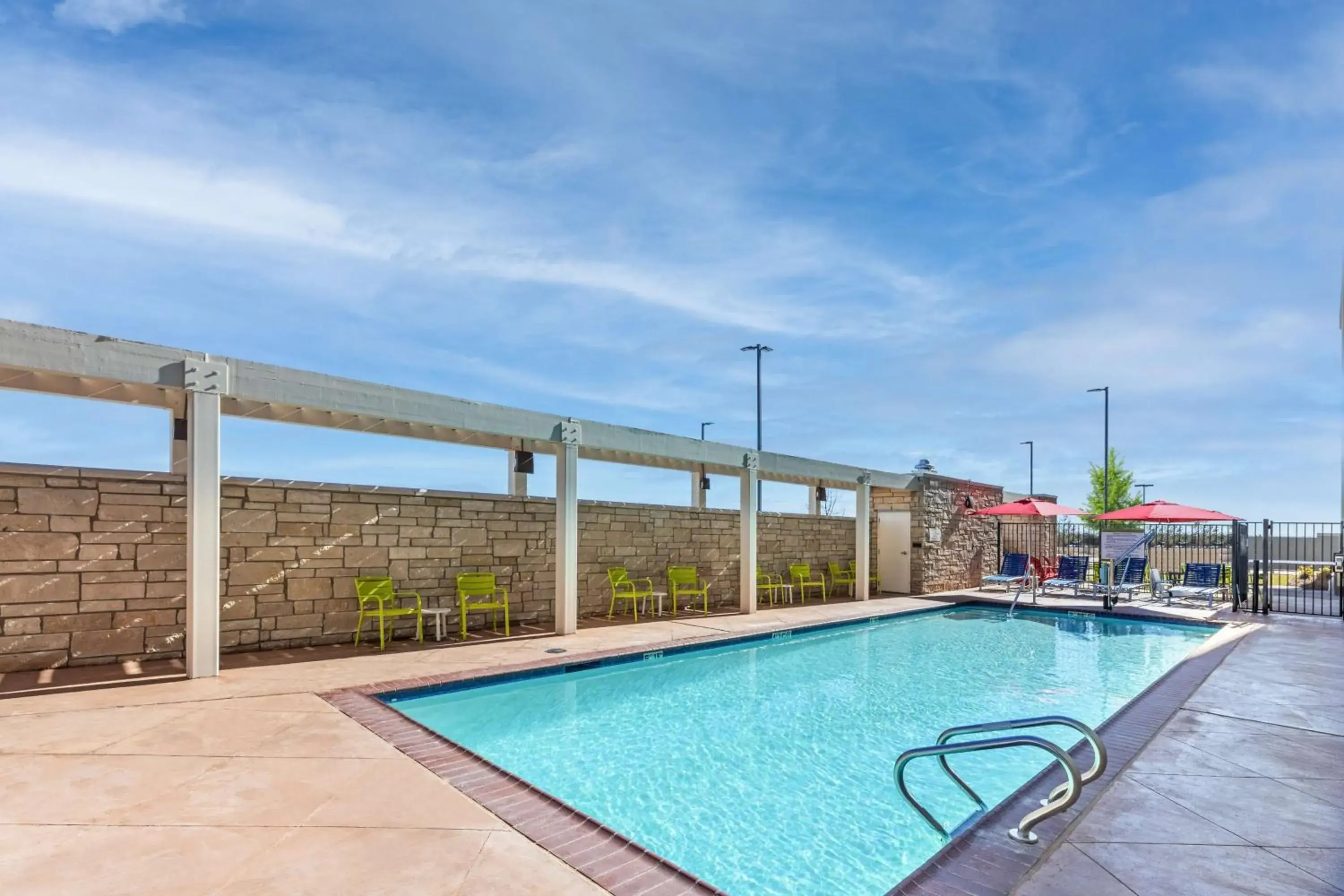 Pool view in Home2 Suites By Hilton Midland East, Tx Pool view in Home2 Suites By Hilton Midland East, Tx