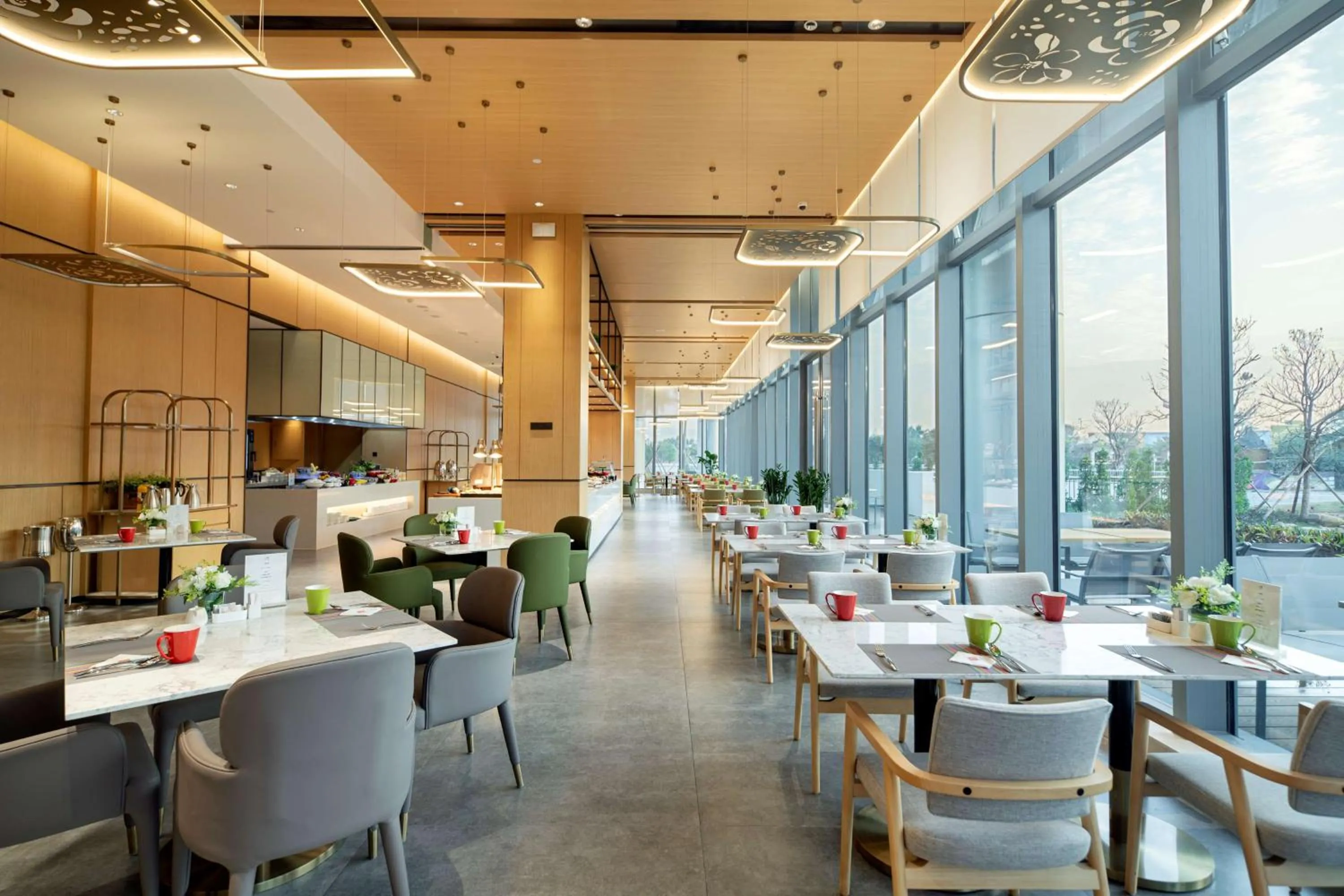 Restaurant/places to eat in Hilton Garden Inn Zhuhai Hengqin Sumlodol Park