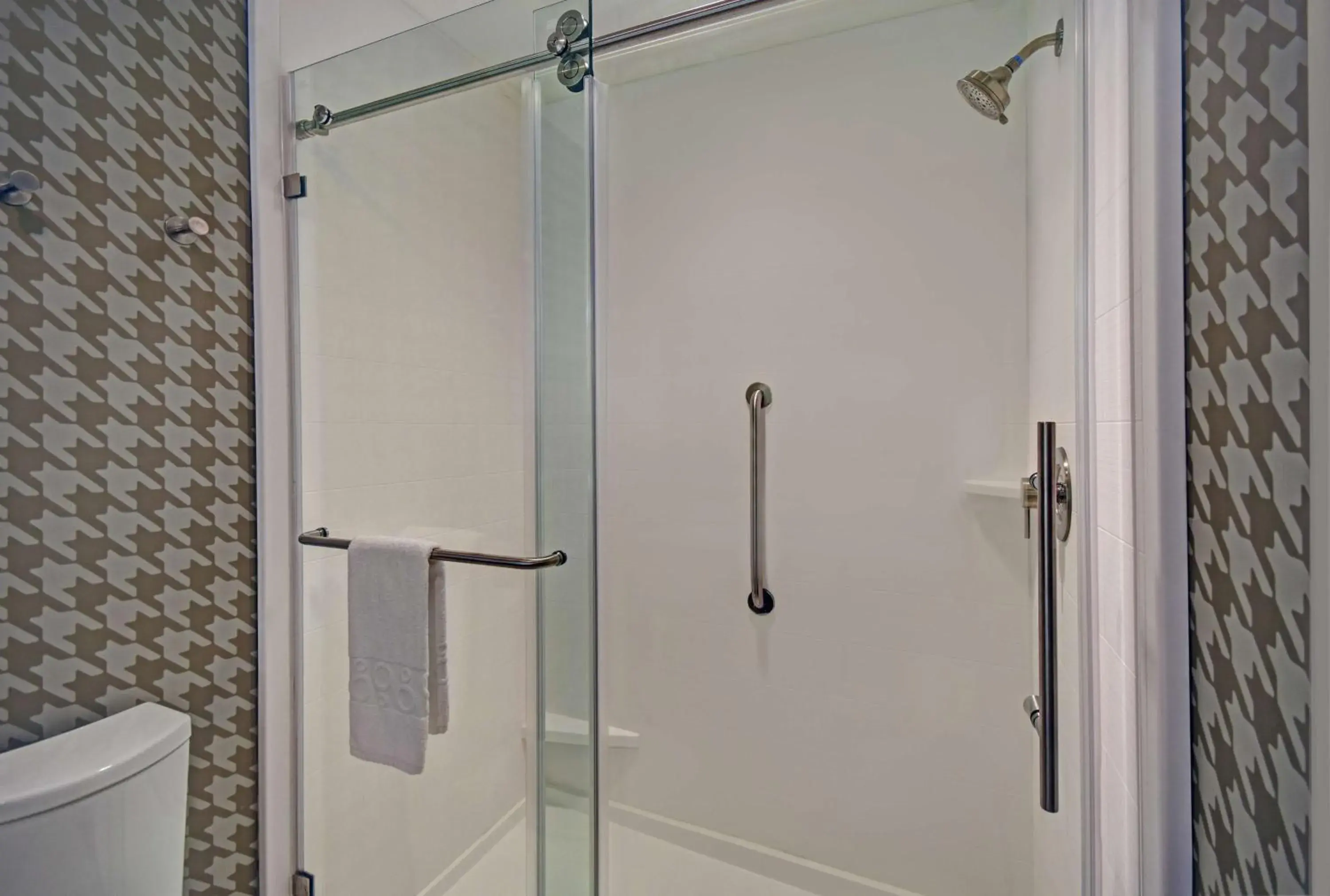 Bathroom in Home2 Suites By Hilton Raleigh North I-540 Bathroom in Home2 Suites By Hilton Raleigh North I-540