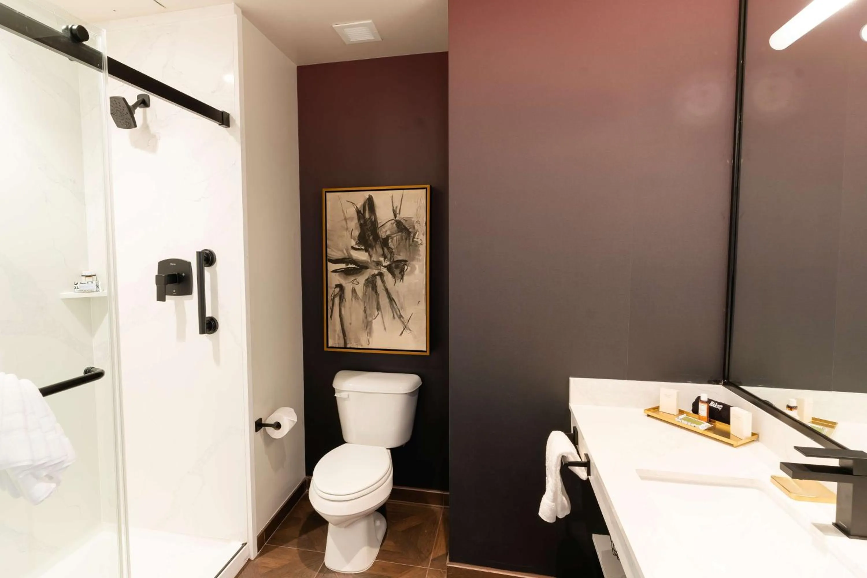 Bathroom in The Exchange Sacramento, Curio Collection By Hilton