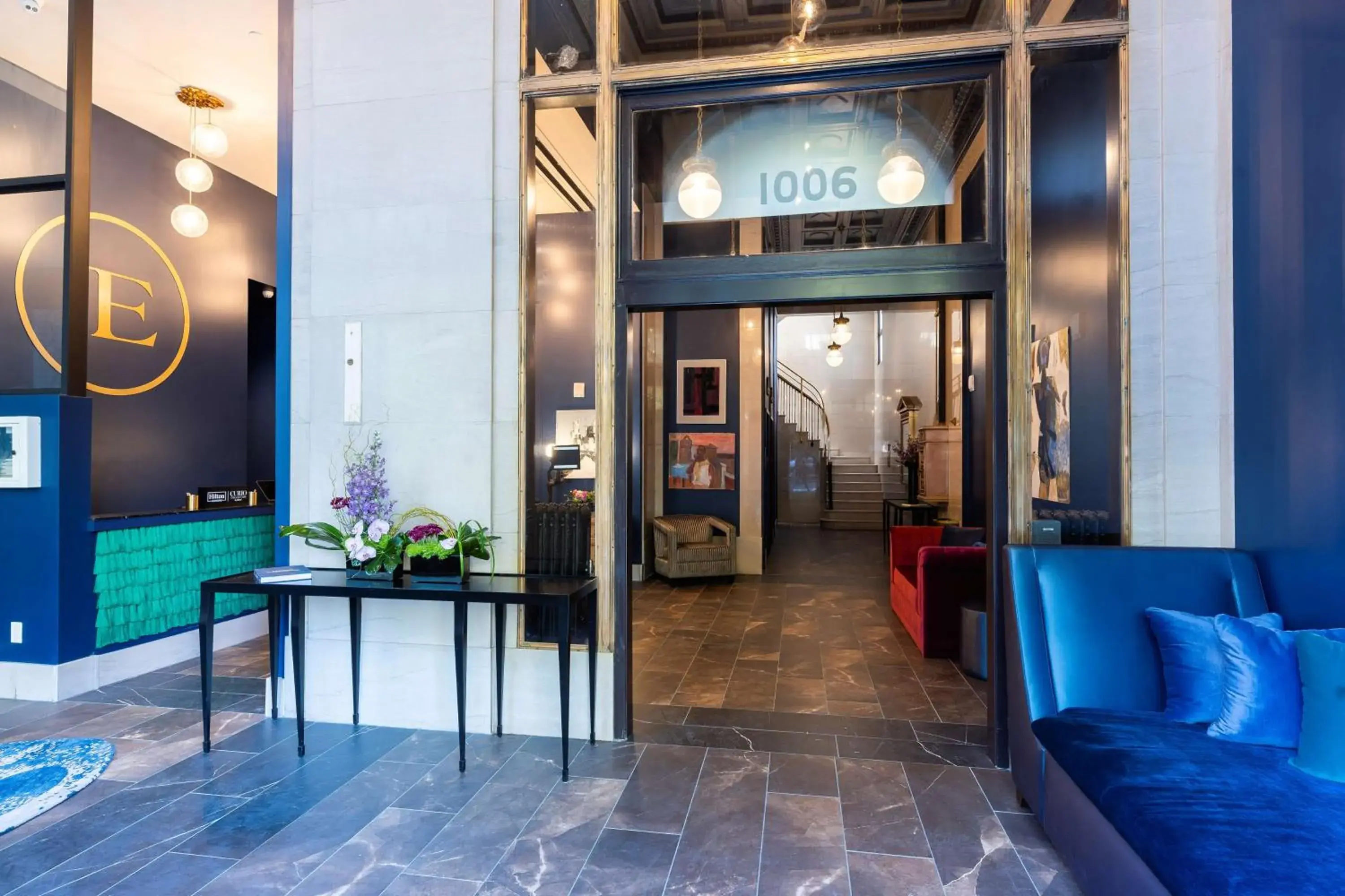 Lobby or reception in The Exchange Sacramento, Curio Collection By Hilton Lobby or reception in The Exchange Sacramento, Curio Collection By Hilton
