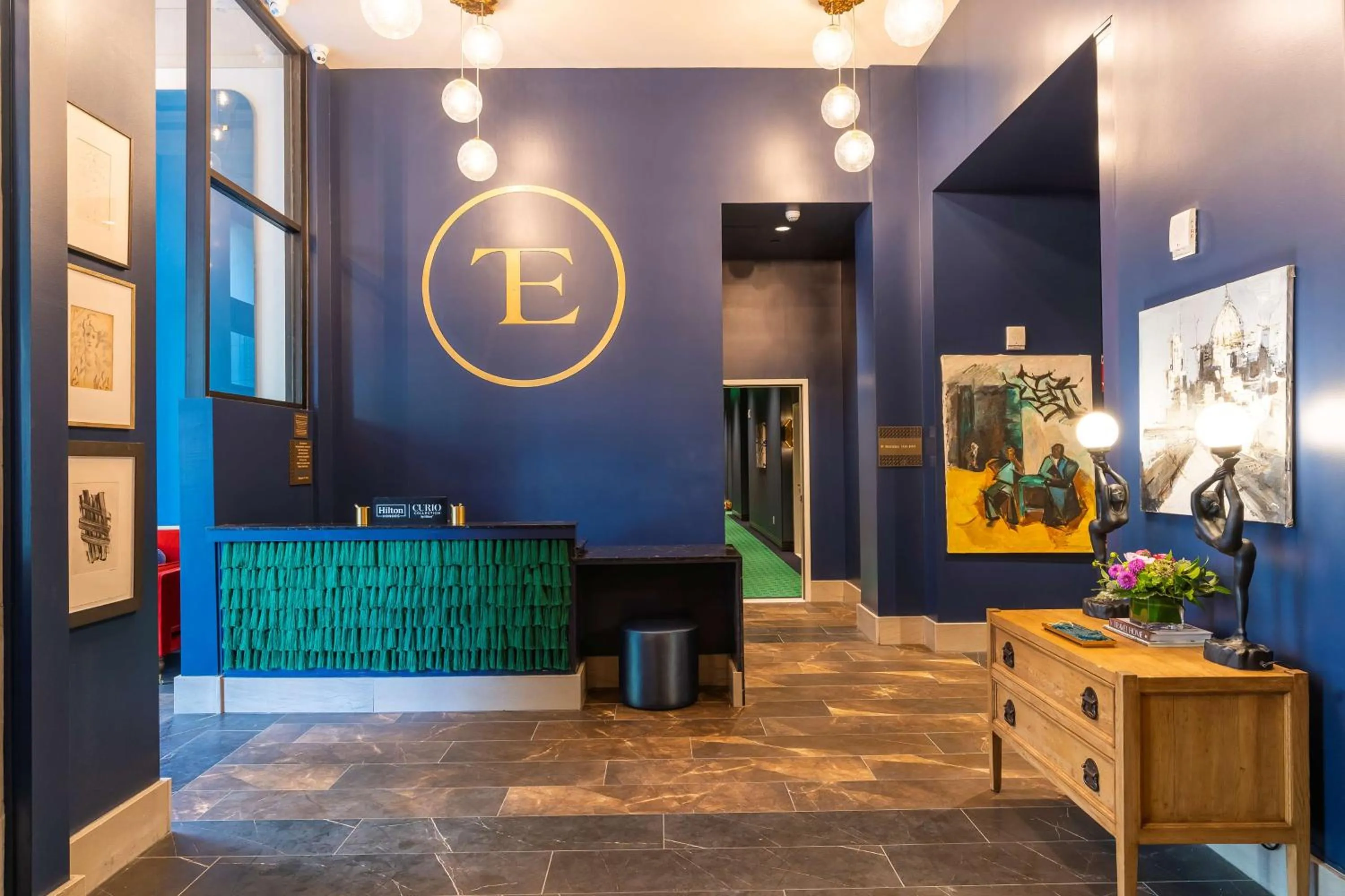 Lobby or reception in The Exchange Sacramento, Curio Collection By Hilton