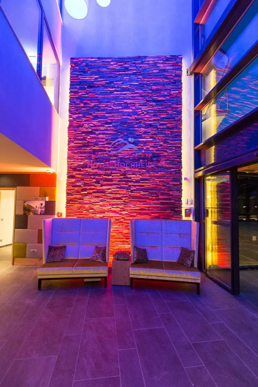 Lobby or reception in Hotel Hochheide