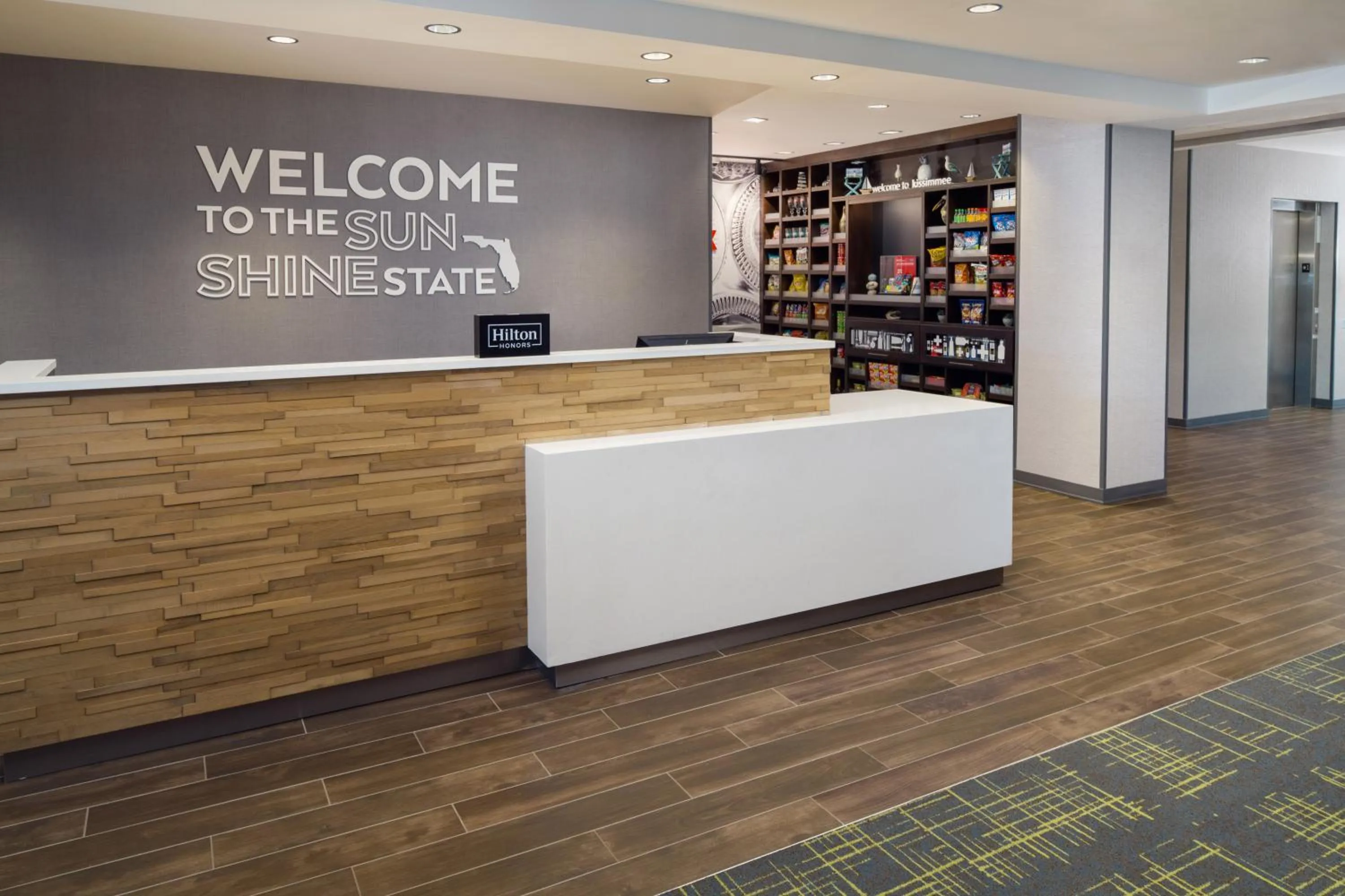 Lobby or reception in Hampton Inn Kissimmee North