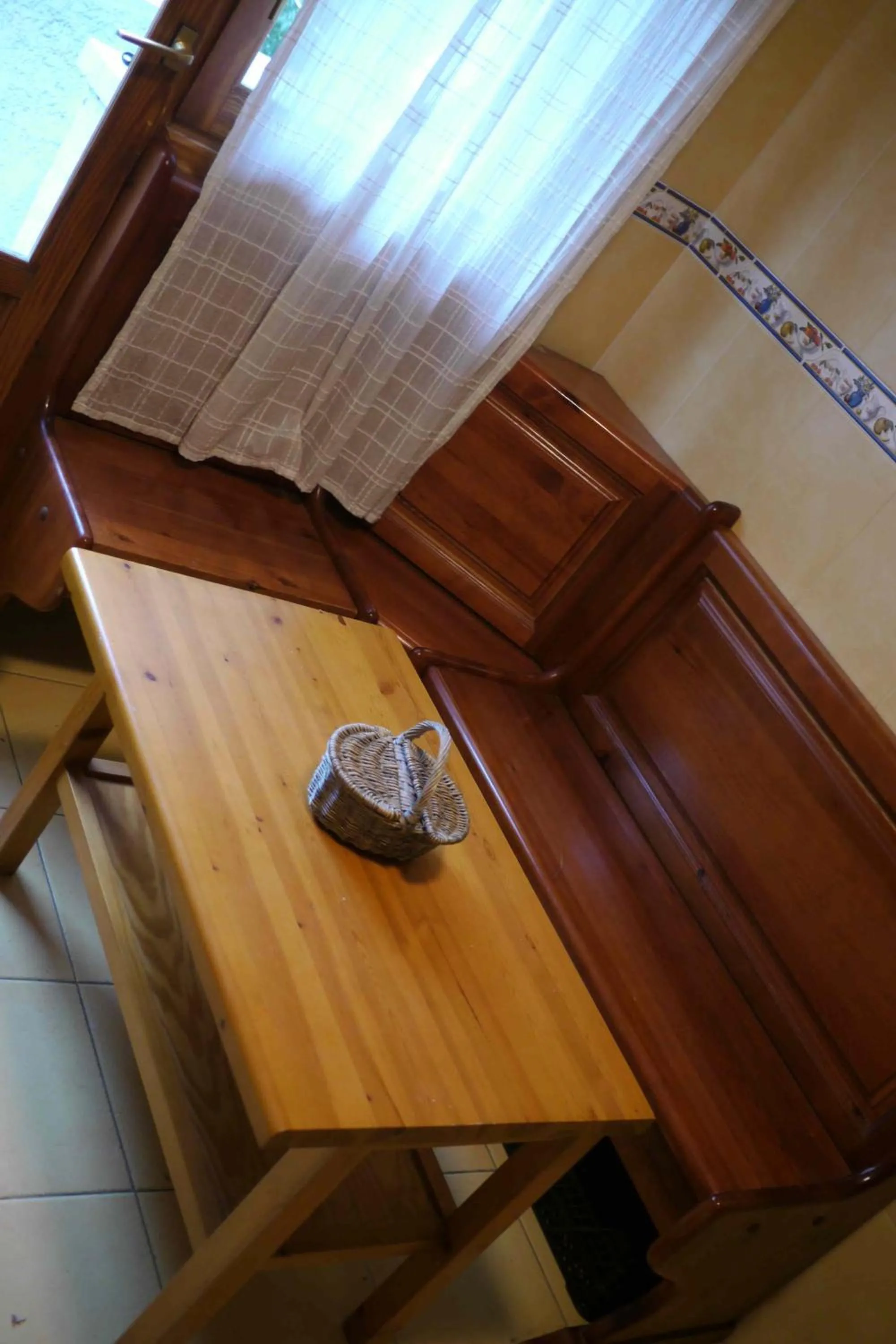 Decorative detail in Hostal El Alba