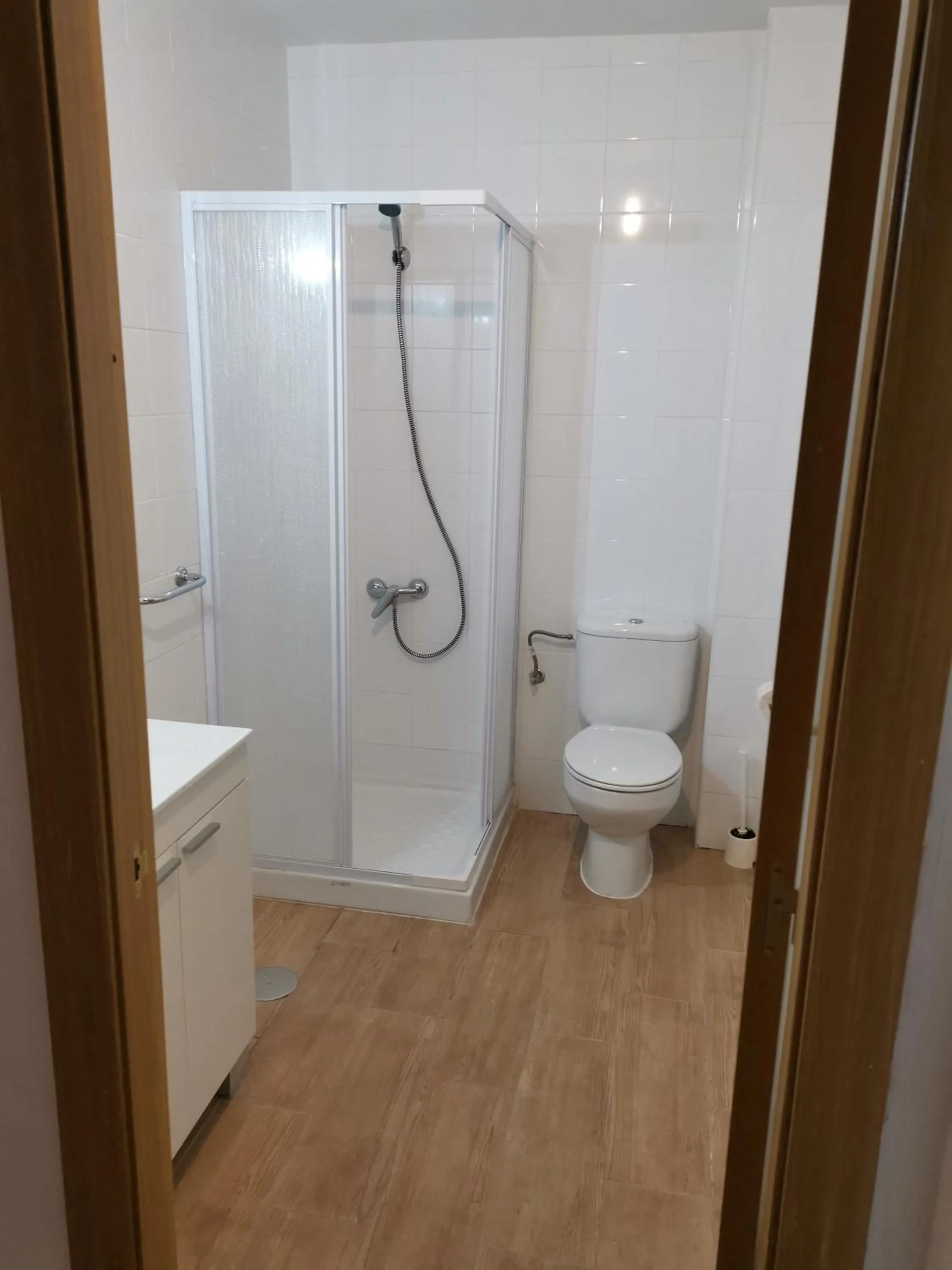 Bathroom in Hostal El Alba