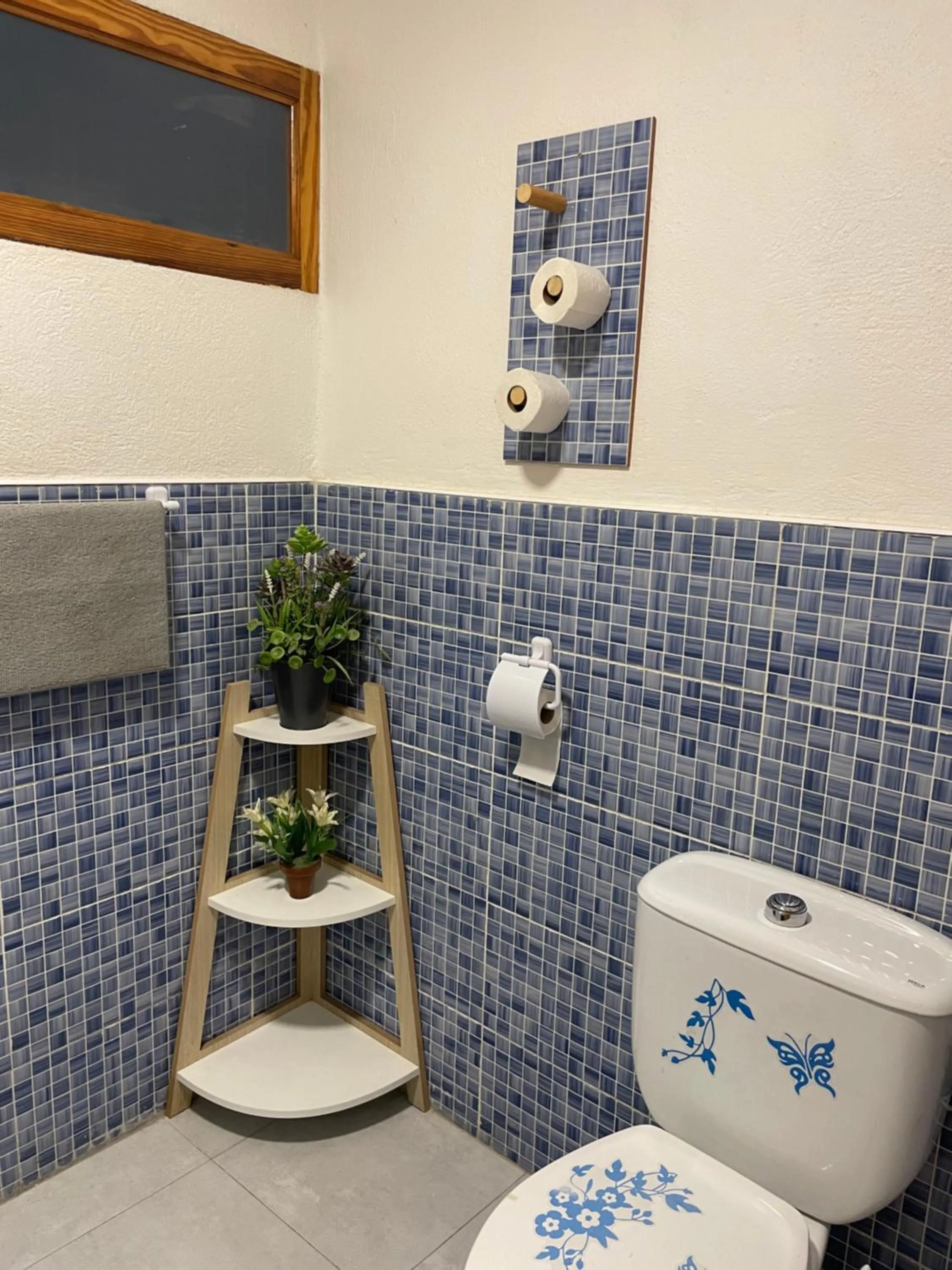 Toilet in Hostal El Alba