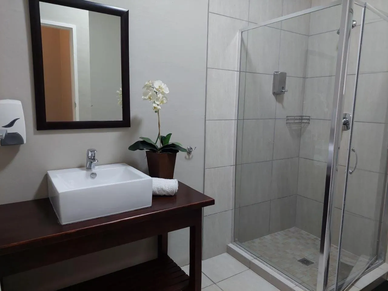 Shower in Aloes Guest House 62 on Meintjies