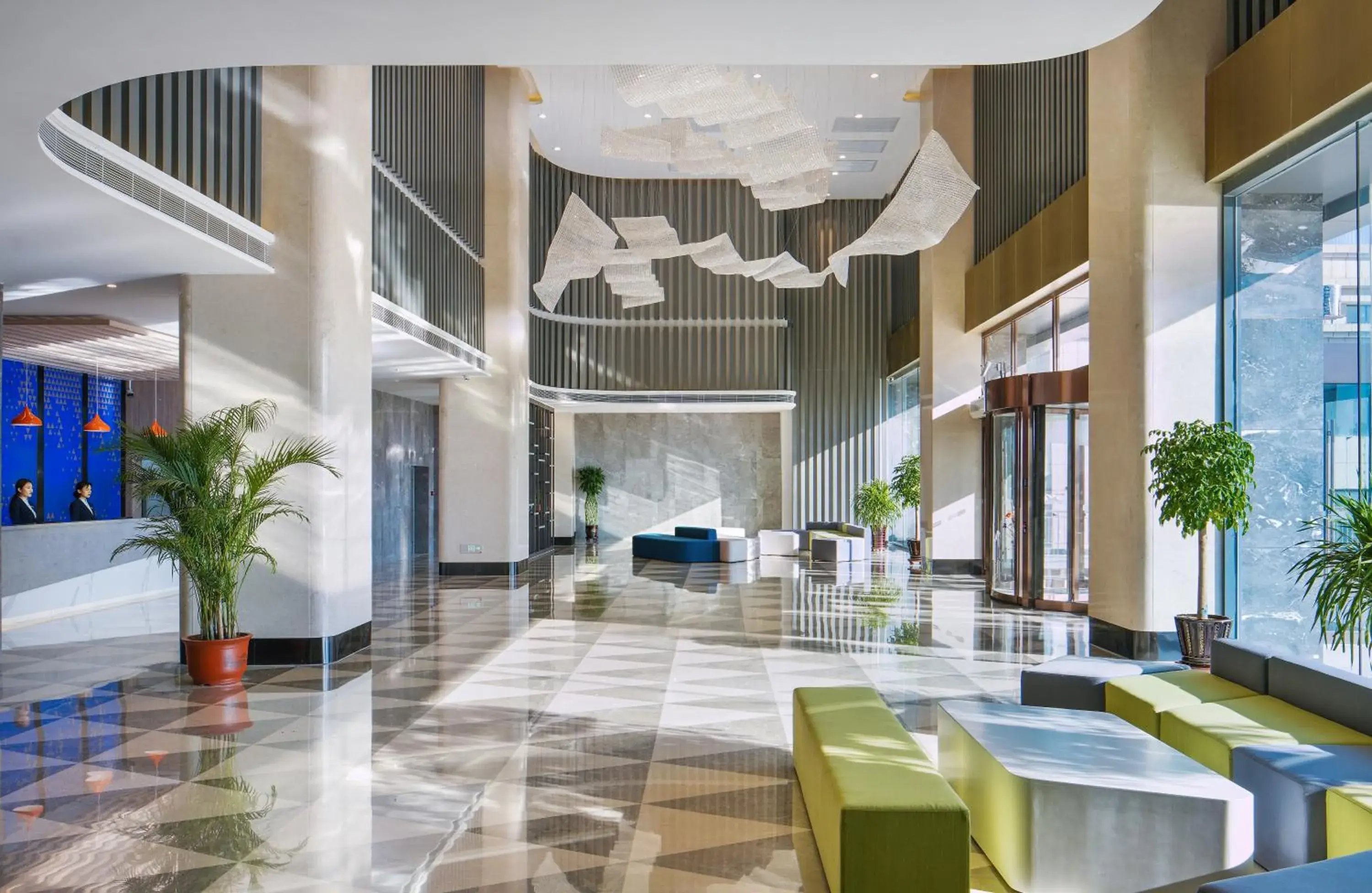 Property building in Holiday Inn Express Ulanqab Jining by IHG Property building in Holiday Inn Express Ulanqab Jining by IHG