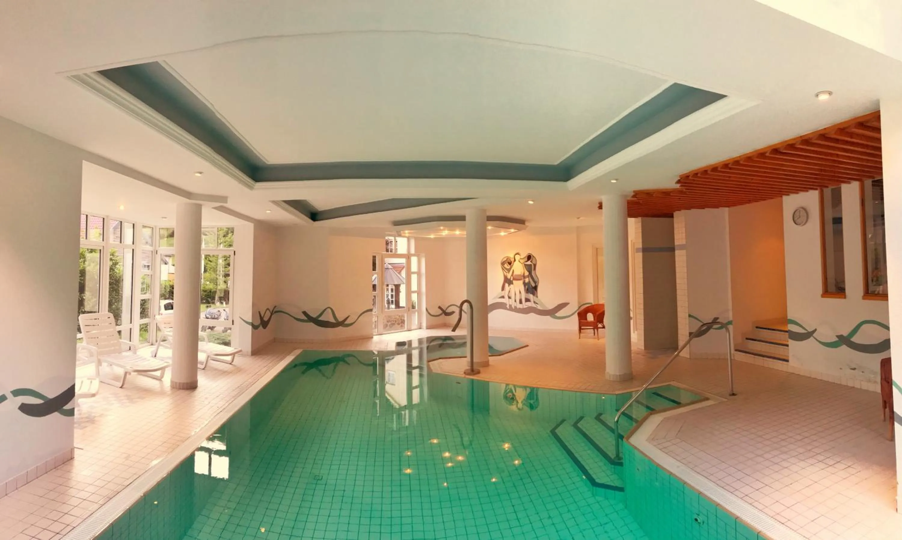Swimming pool in Hotel Sauerbrey