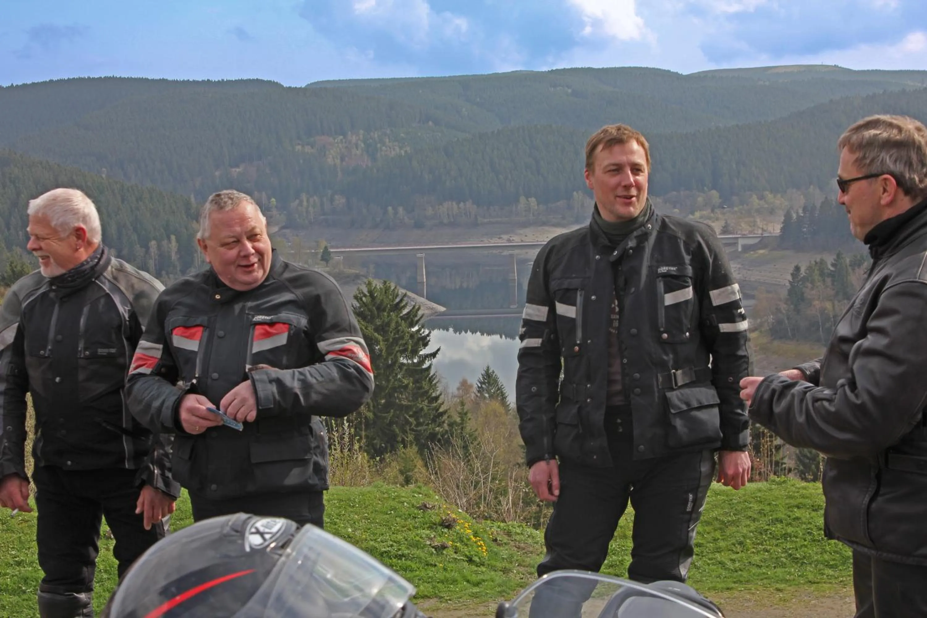 group of guests in Hotel Sauerbrey