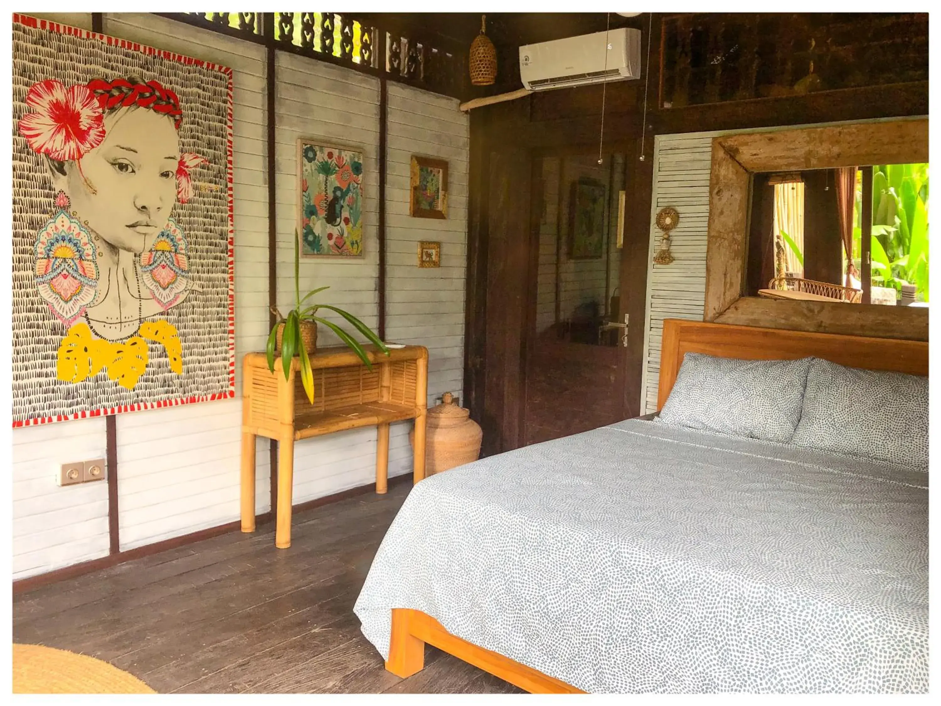 Bed in Sriyana Uluwatu Bed in Sriyana Uluwatu