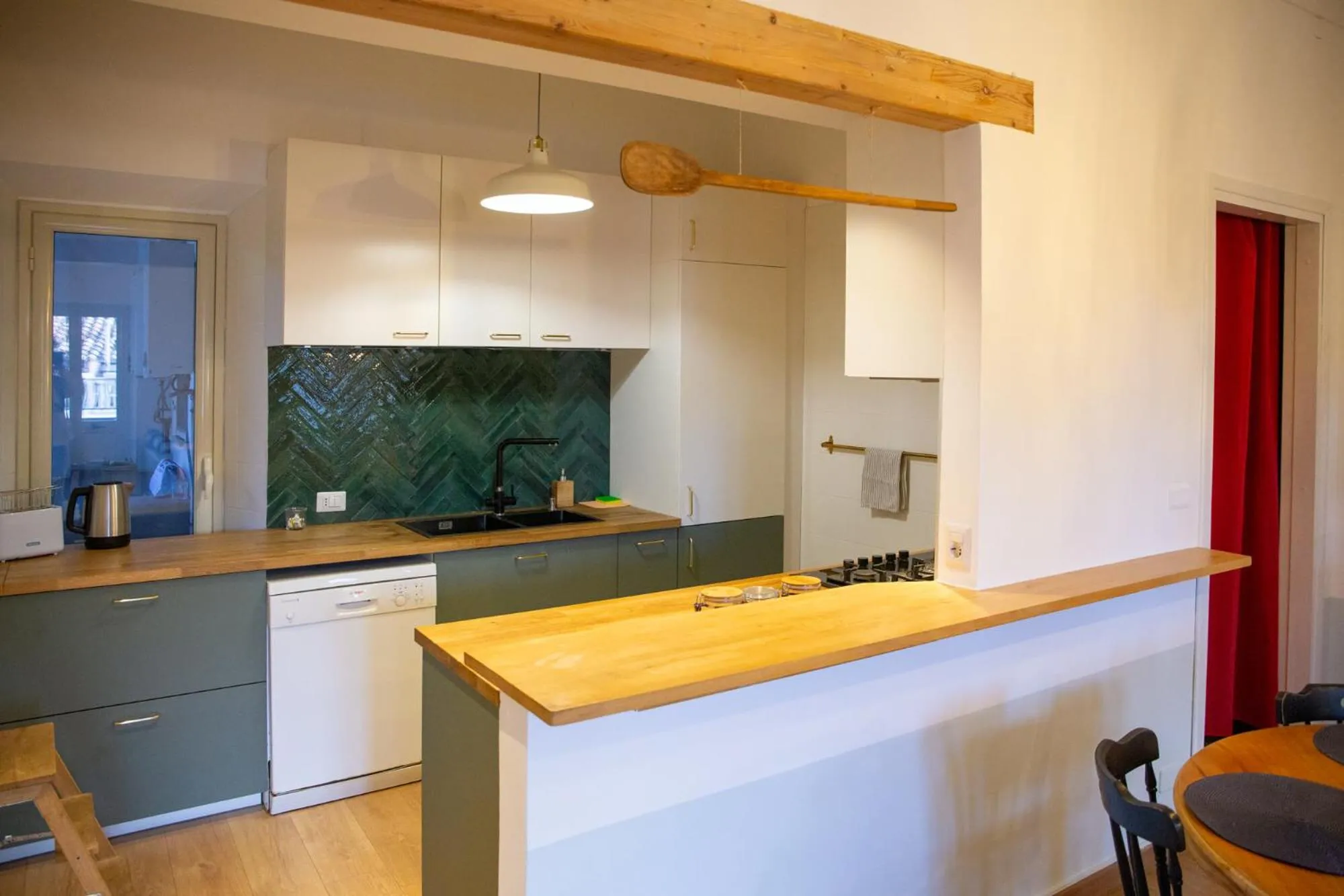 Kitchen or kitchenette in Villa Caterina - Solemar Sicilia