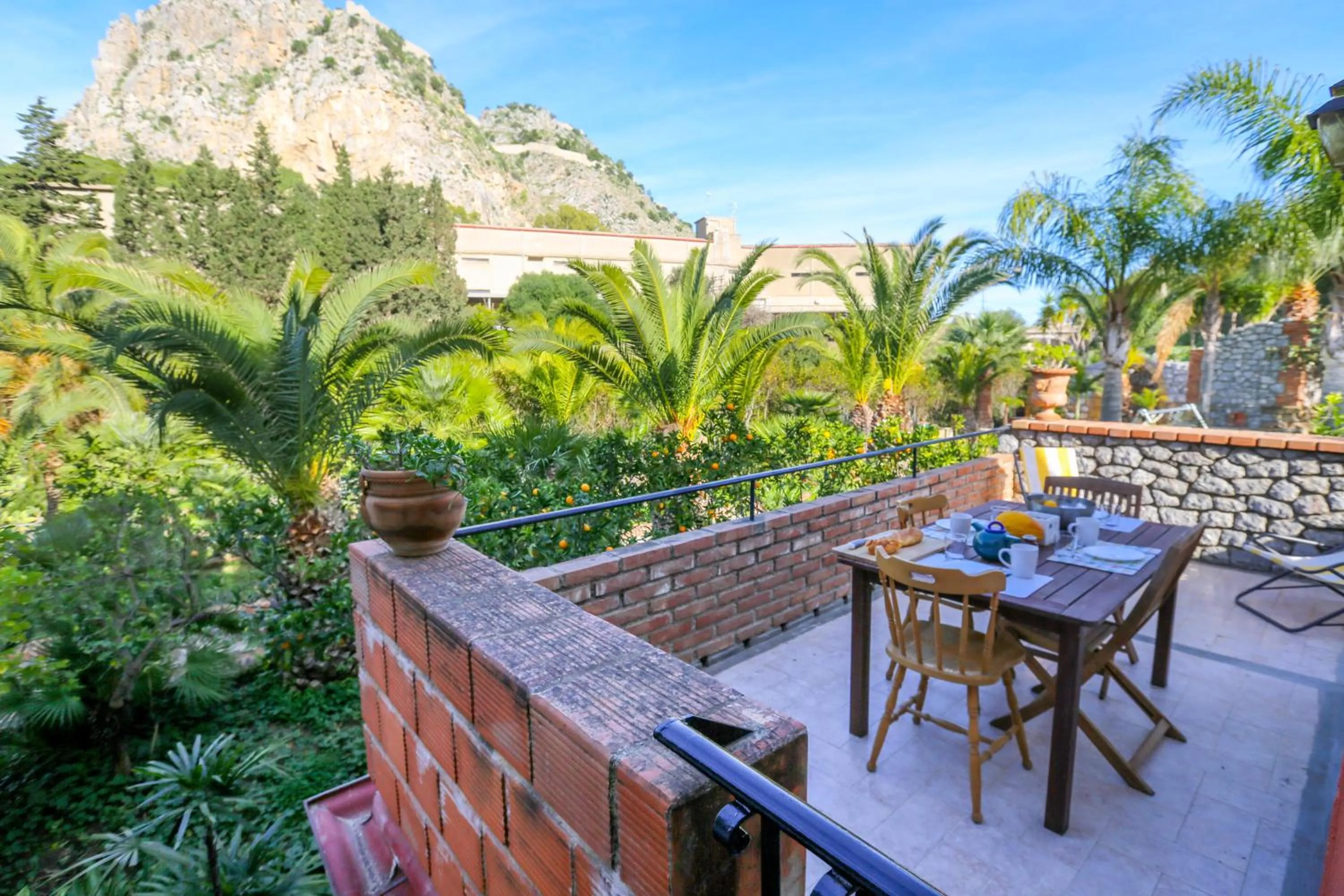 Balcony/Terrace in Villa Caterina - Solemar Sicilia