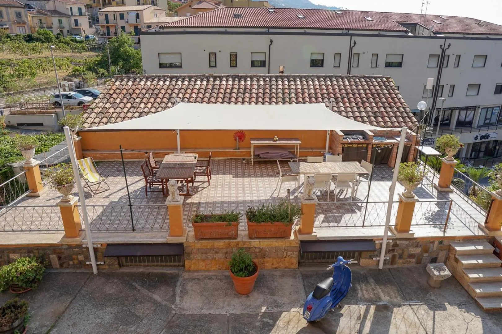 Bird's eye view in Villa Caterina - Solemar Sicilia