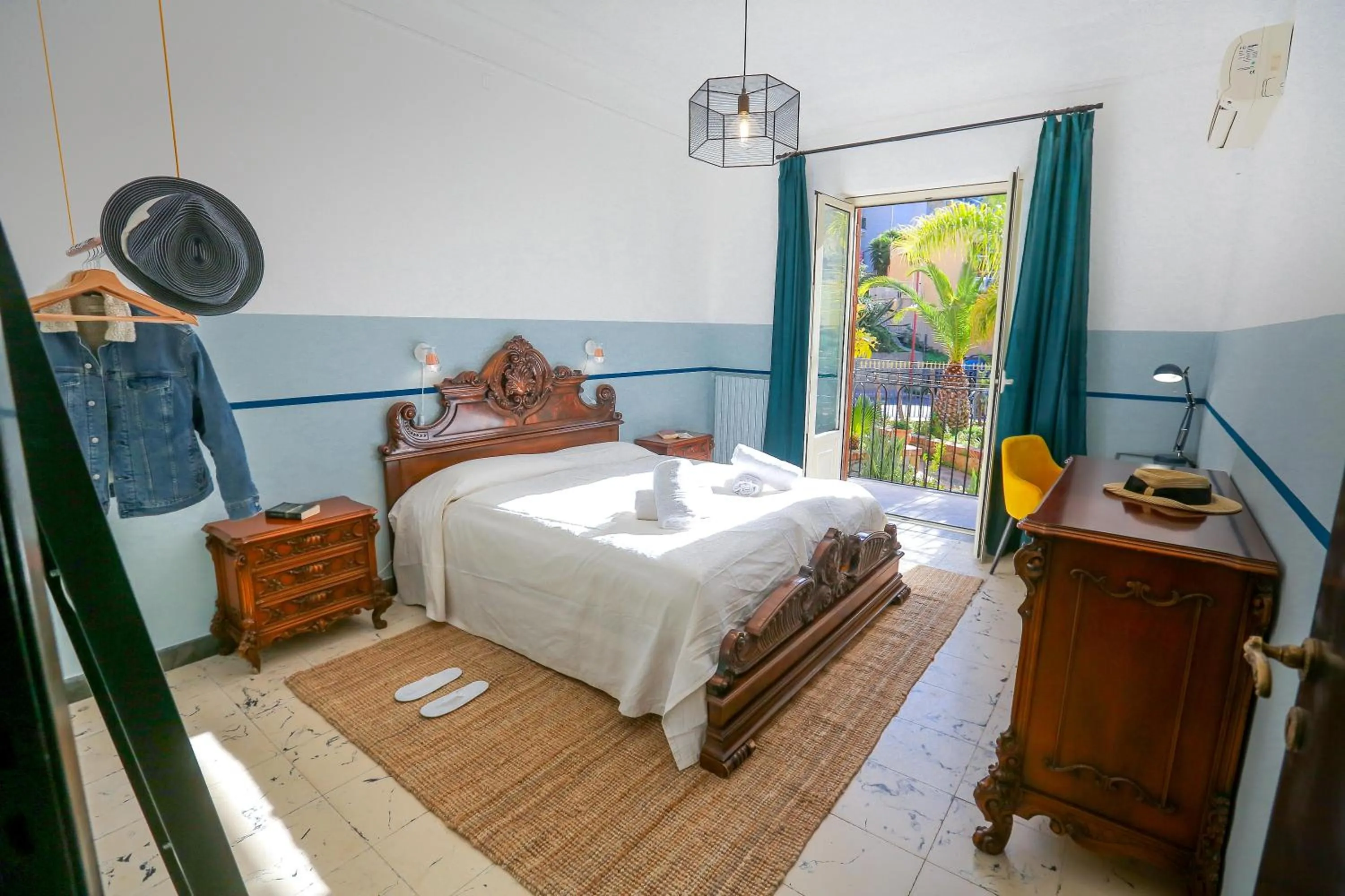 Bedroom, Bed in Villa Caterina - Solemar Sicilia