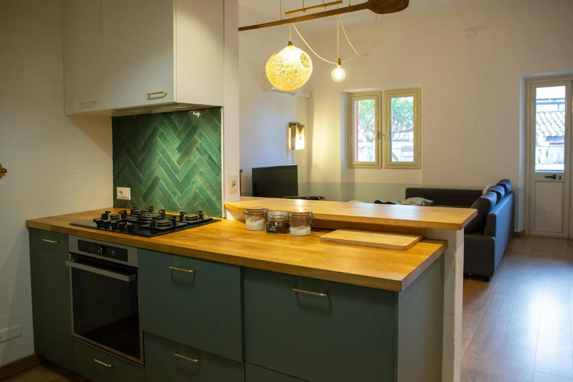 Kitchen or kitchenette in Villa Caterina - Solemar Sicilia