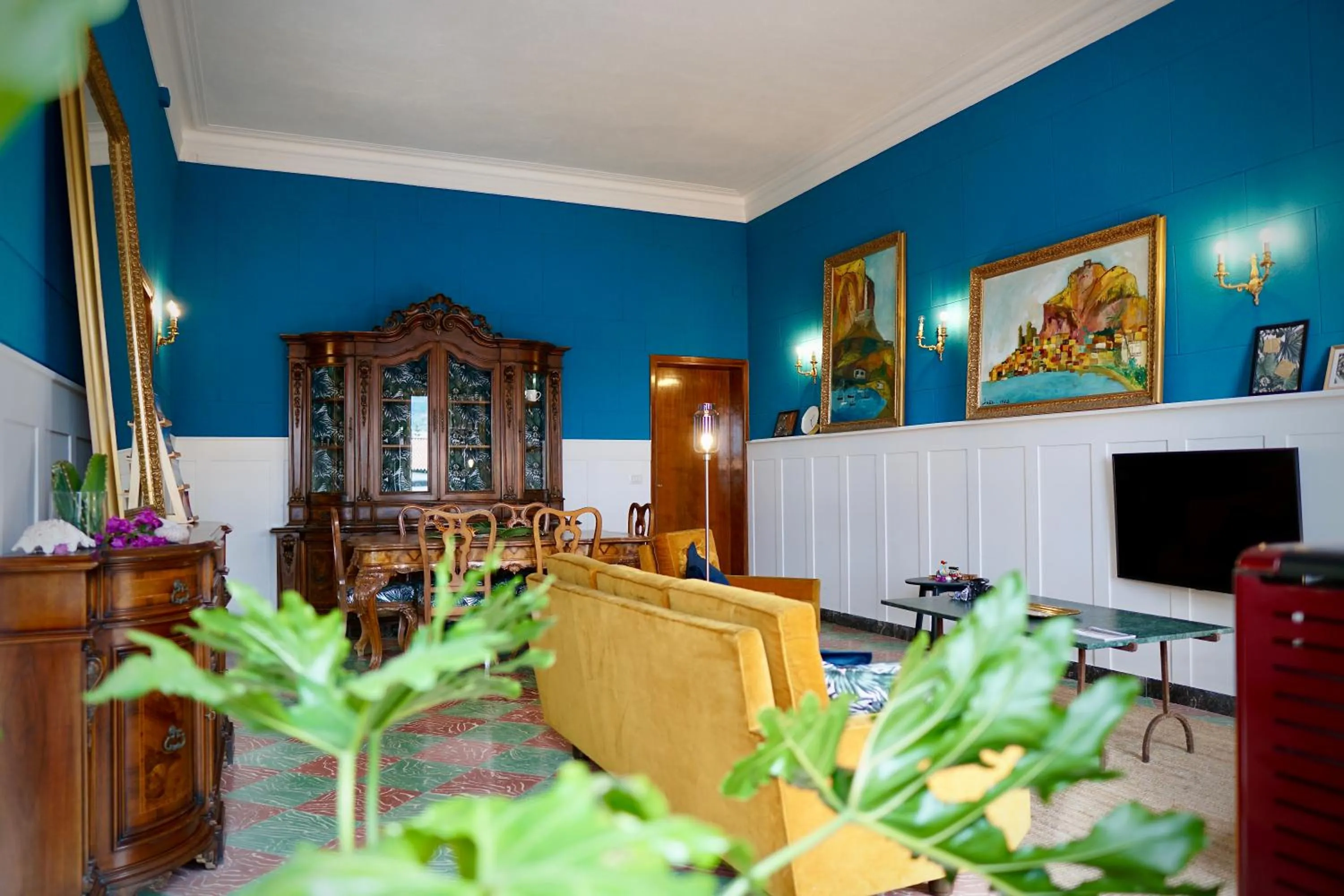 Living room in Villa Caterina - Solemar Sicilia