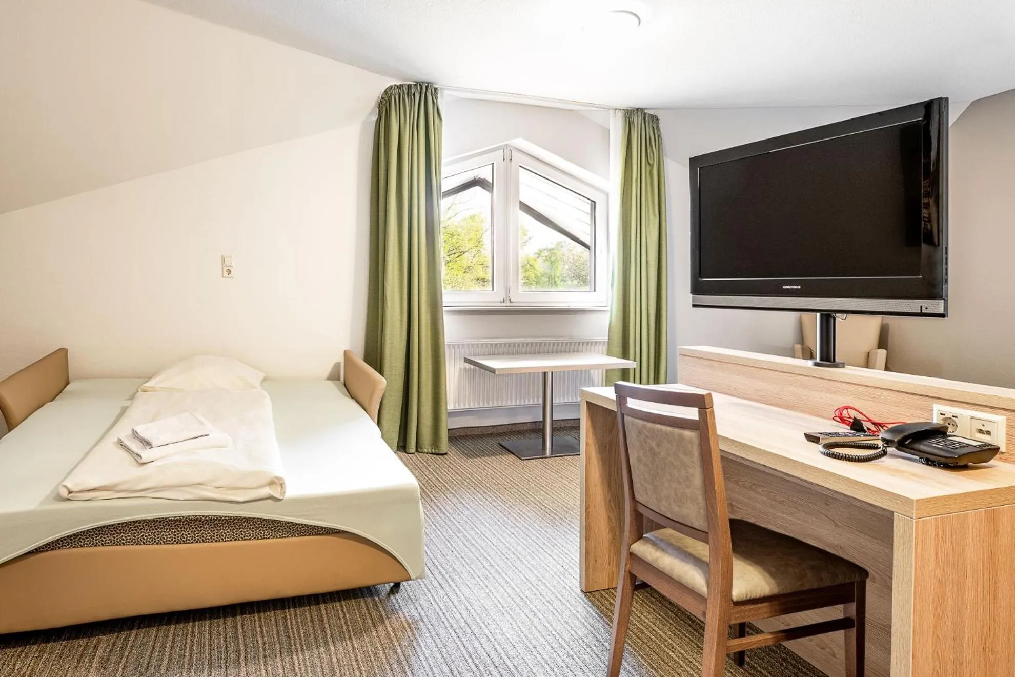 Bed in Hotel Heilemann