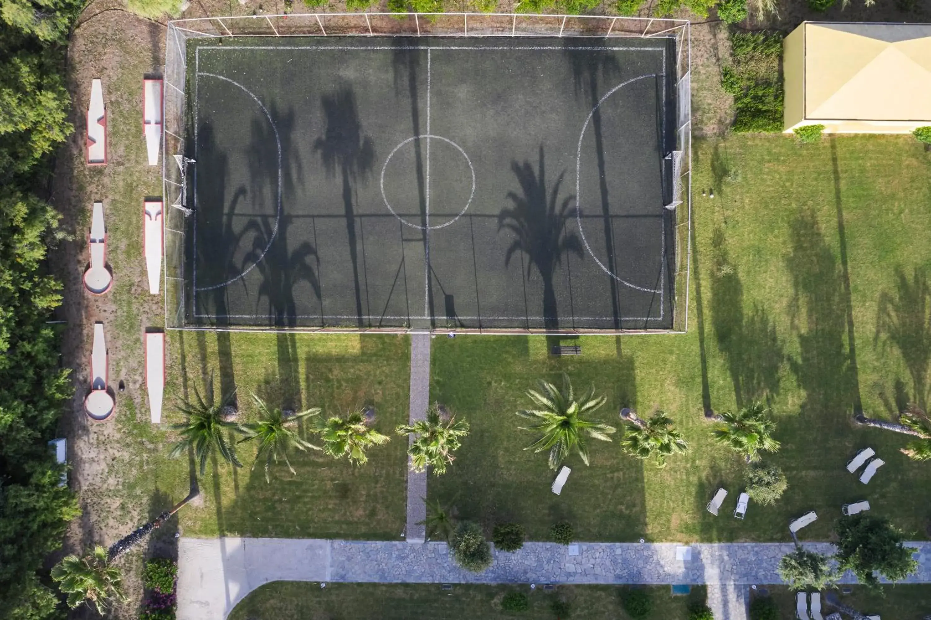 Bird's eye view in Atlantica Thalassa Hotel Bird's eye view in Atlantica Thalassa Hotel