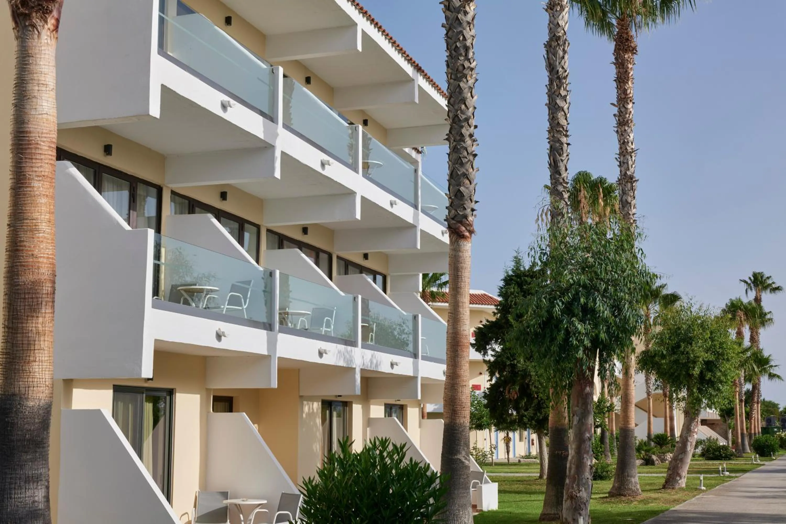 Garden in Atlantica Thalassa Hotel