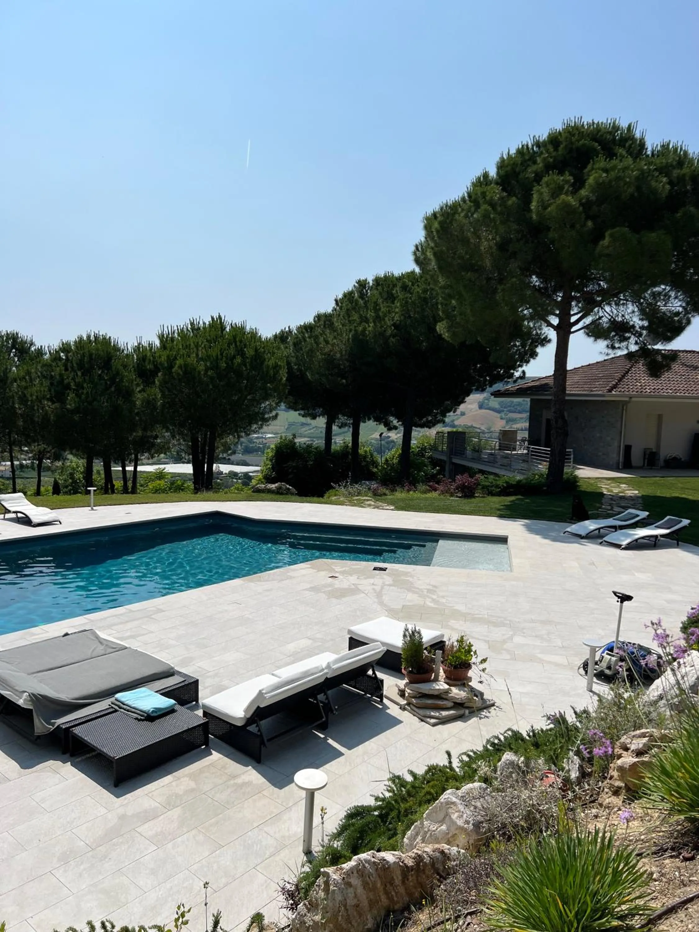 Swimming pool in GreenValley BnB