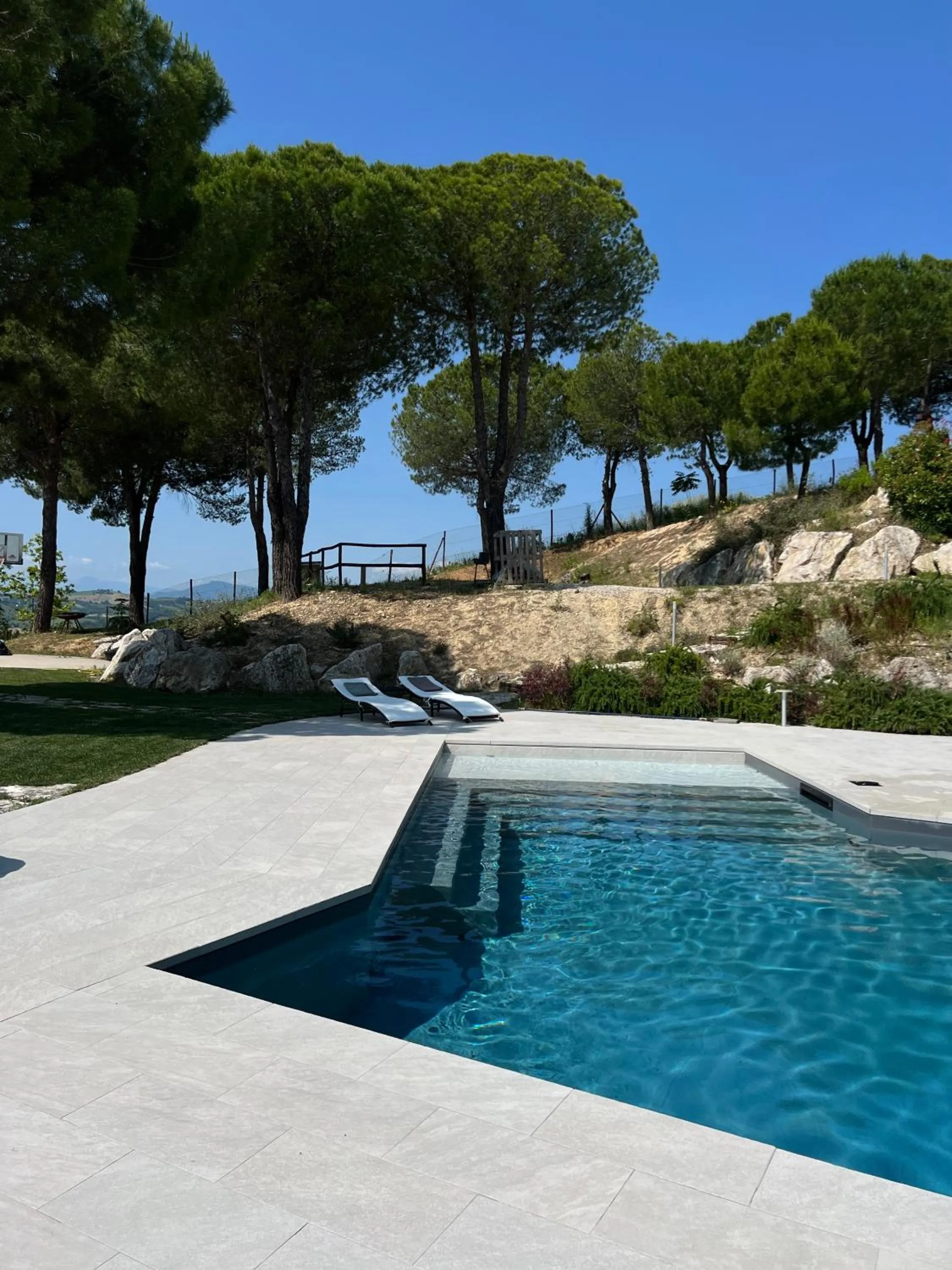 Garden view in GreenValley BnB