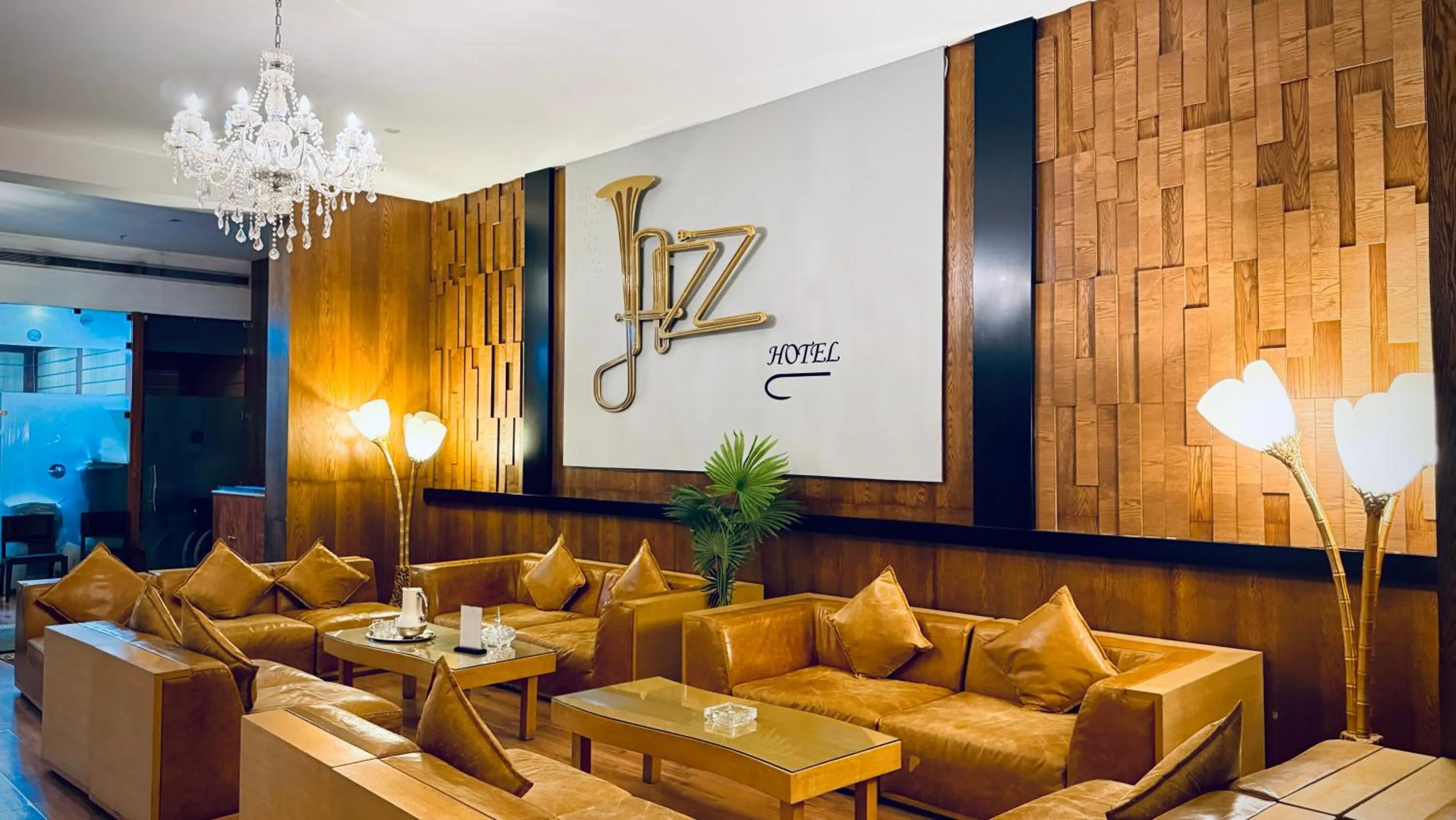 Living room in Le Jazz Hotel