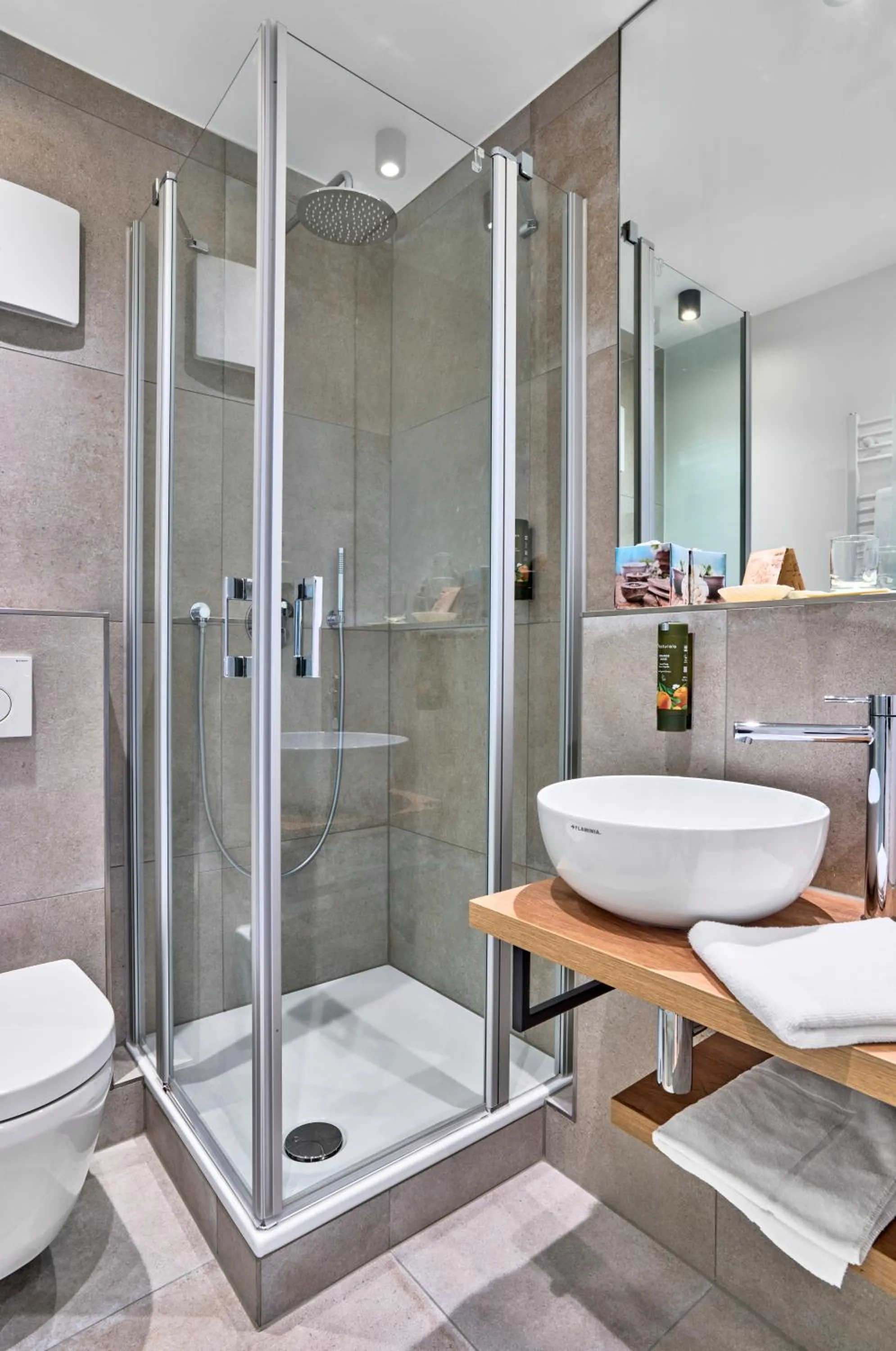 Bathroom in Gasthaus Hotel Ostermeier