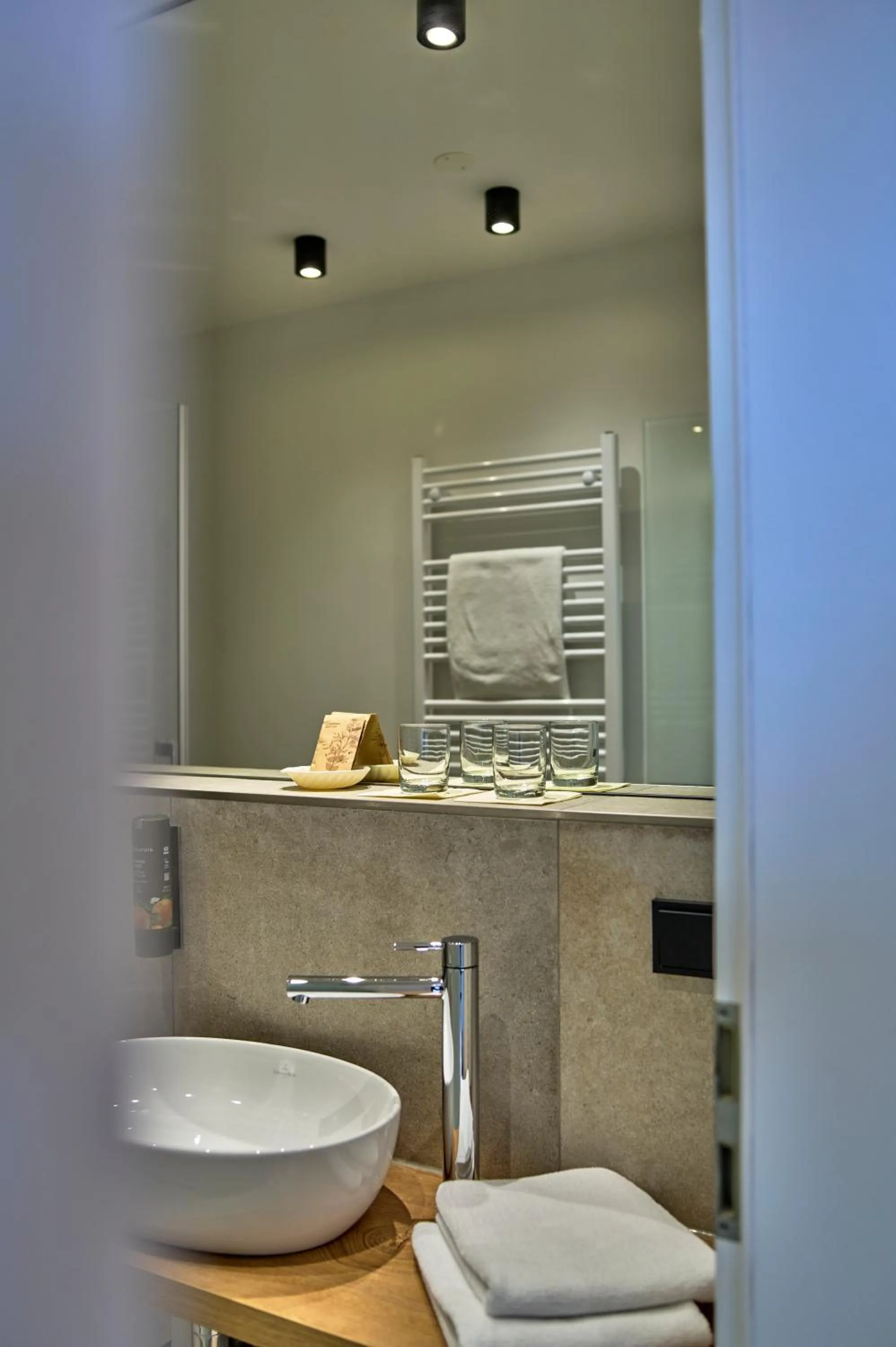 Bathroom in Gasthaus Hotel Ostermeier