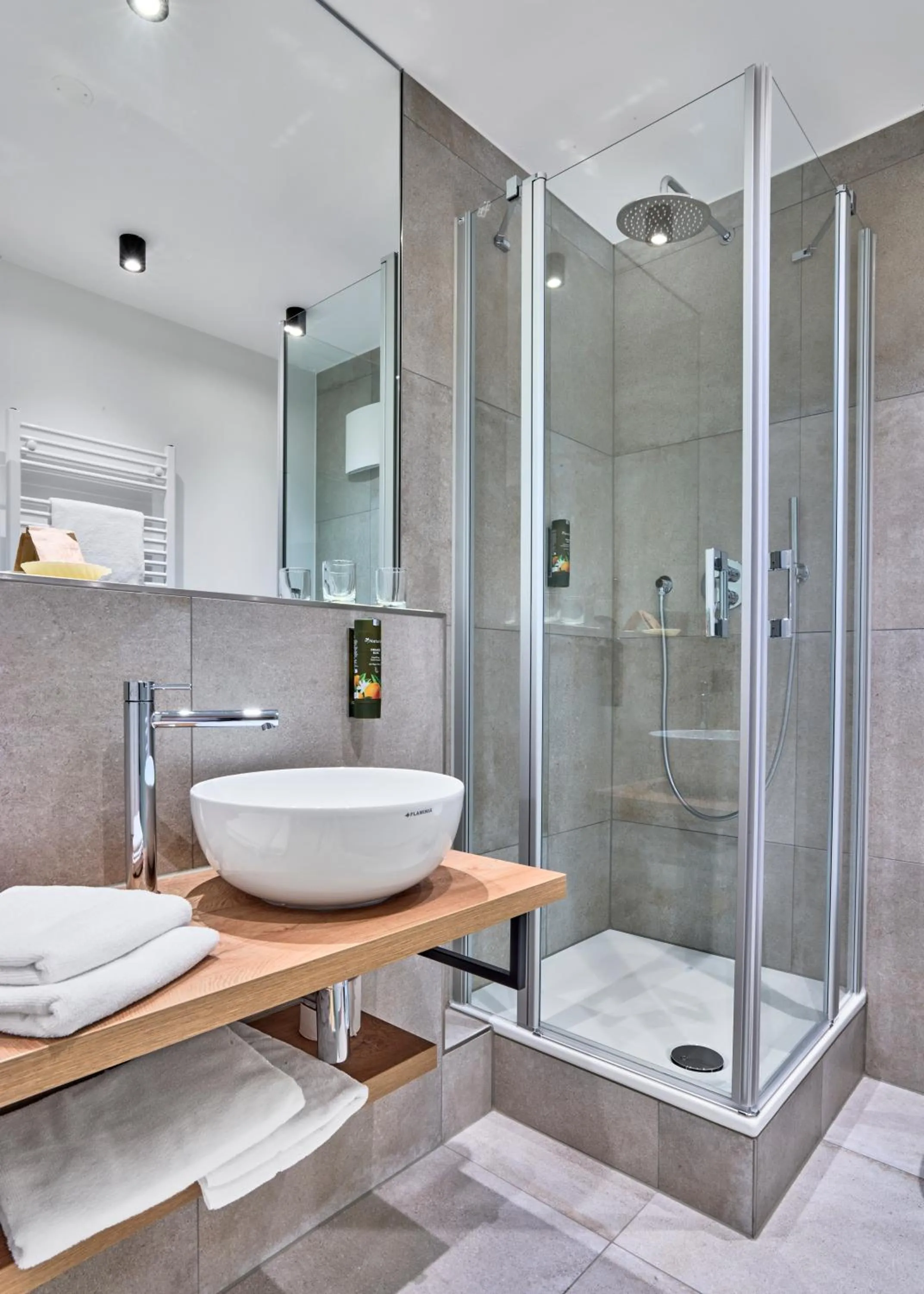Bathroom in Gasthaus Hotel Ostermeier