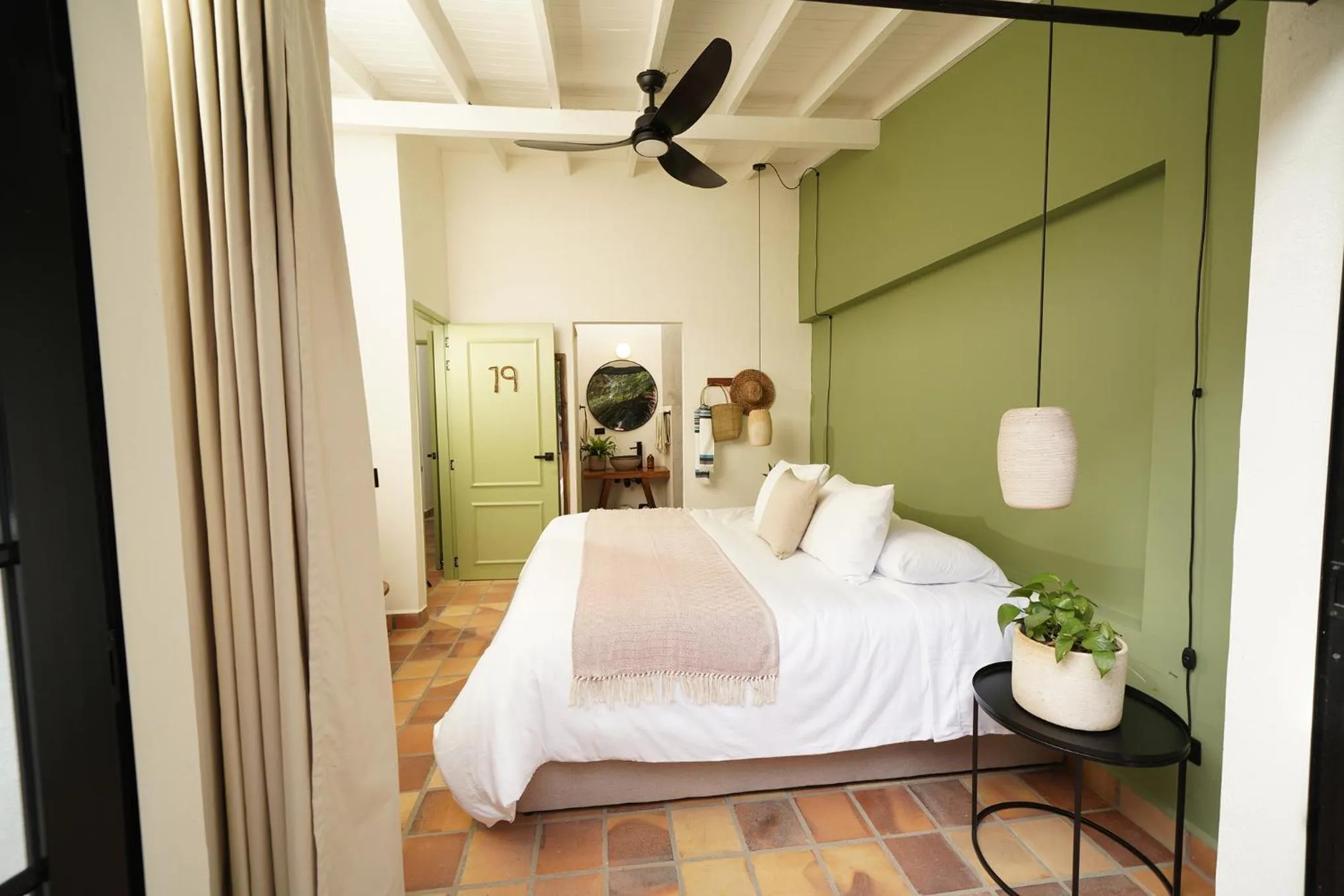 Bed in Hotel Quinta Ladera