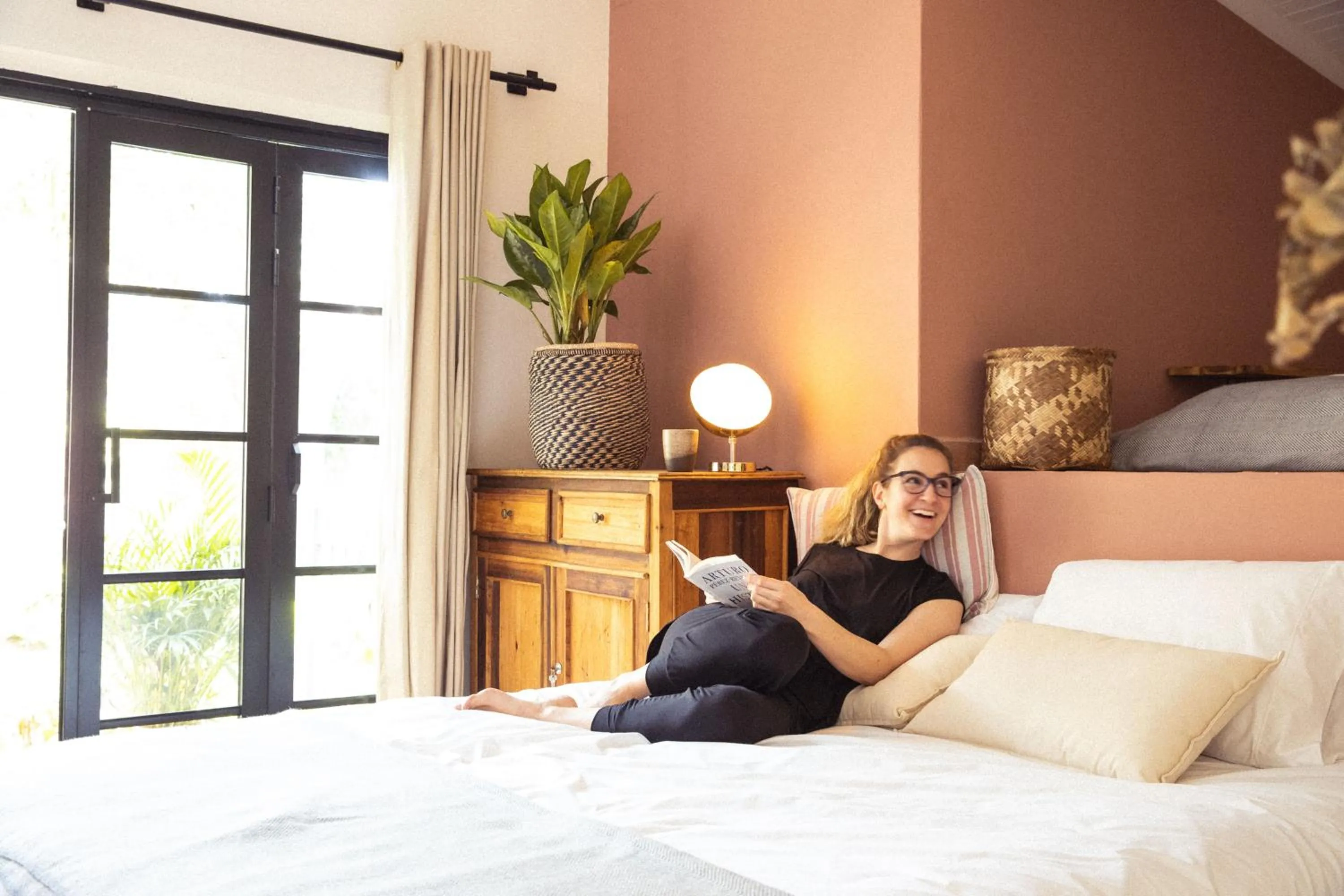 Decorative detail, Bed in Hotel Quinta Ladera