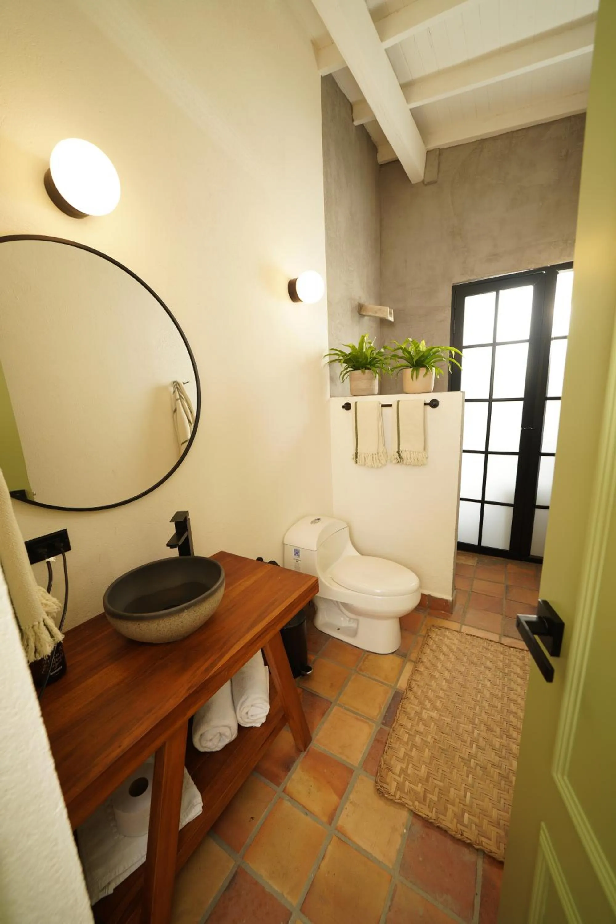 Toilet in Hotel Quinta Ladera