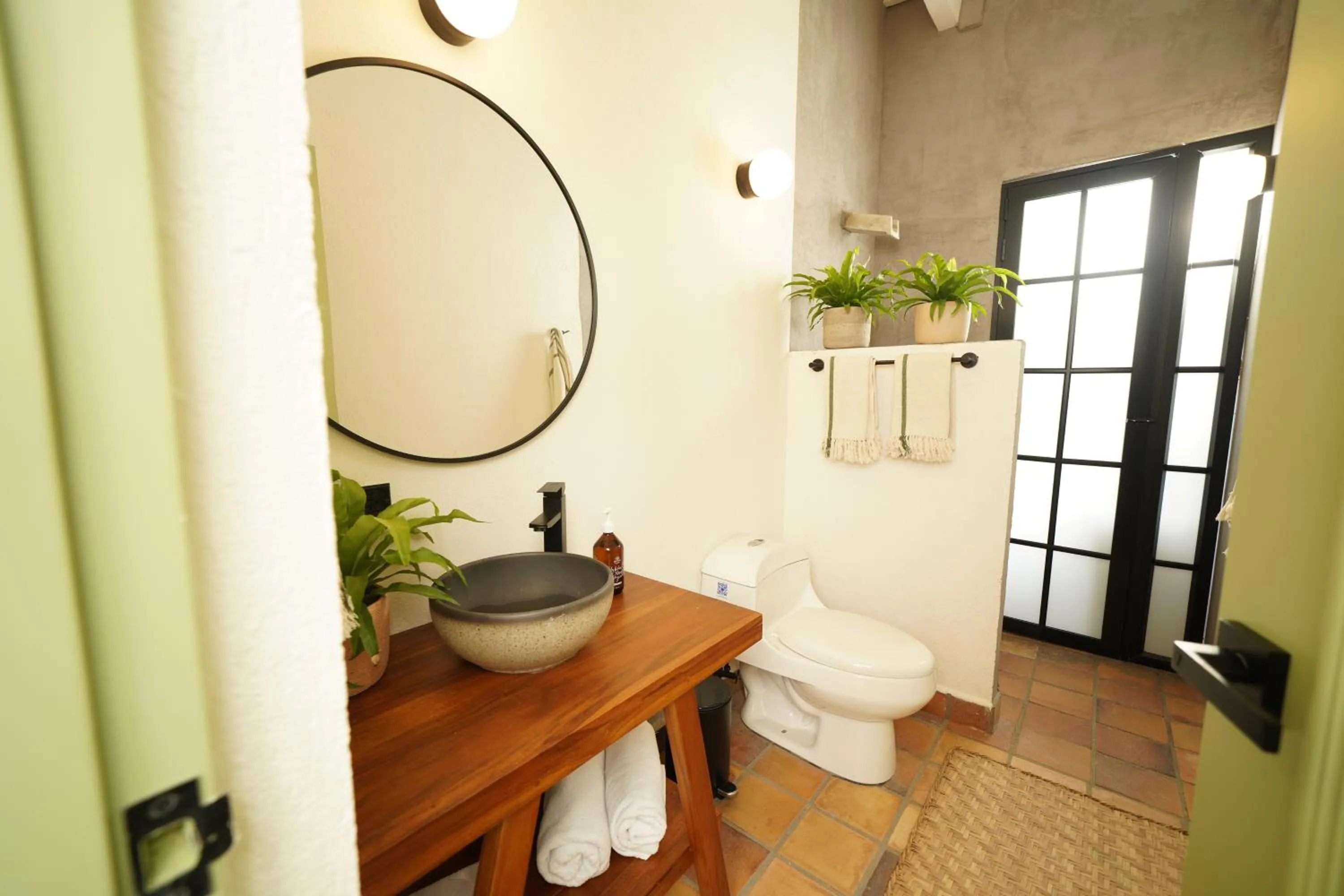 Toilet in Hotel Quinta Ladera