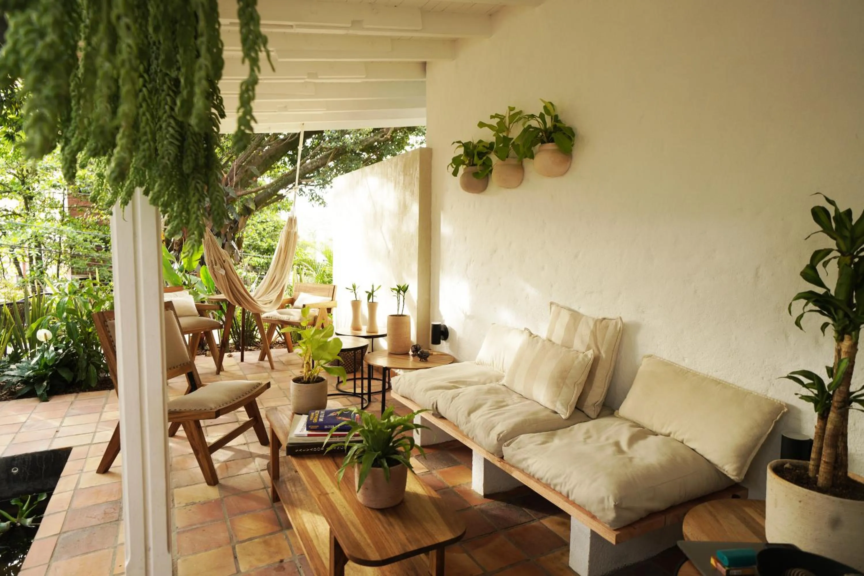 Patio in Hotel Quinta Ladera