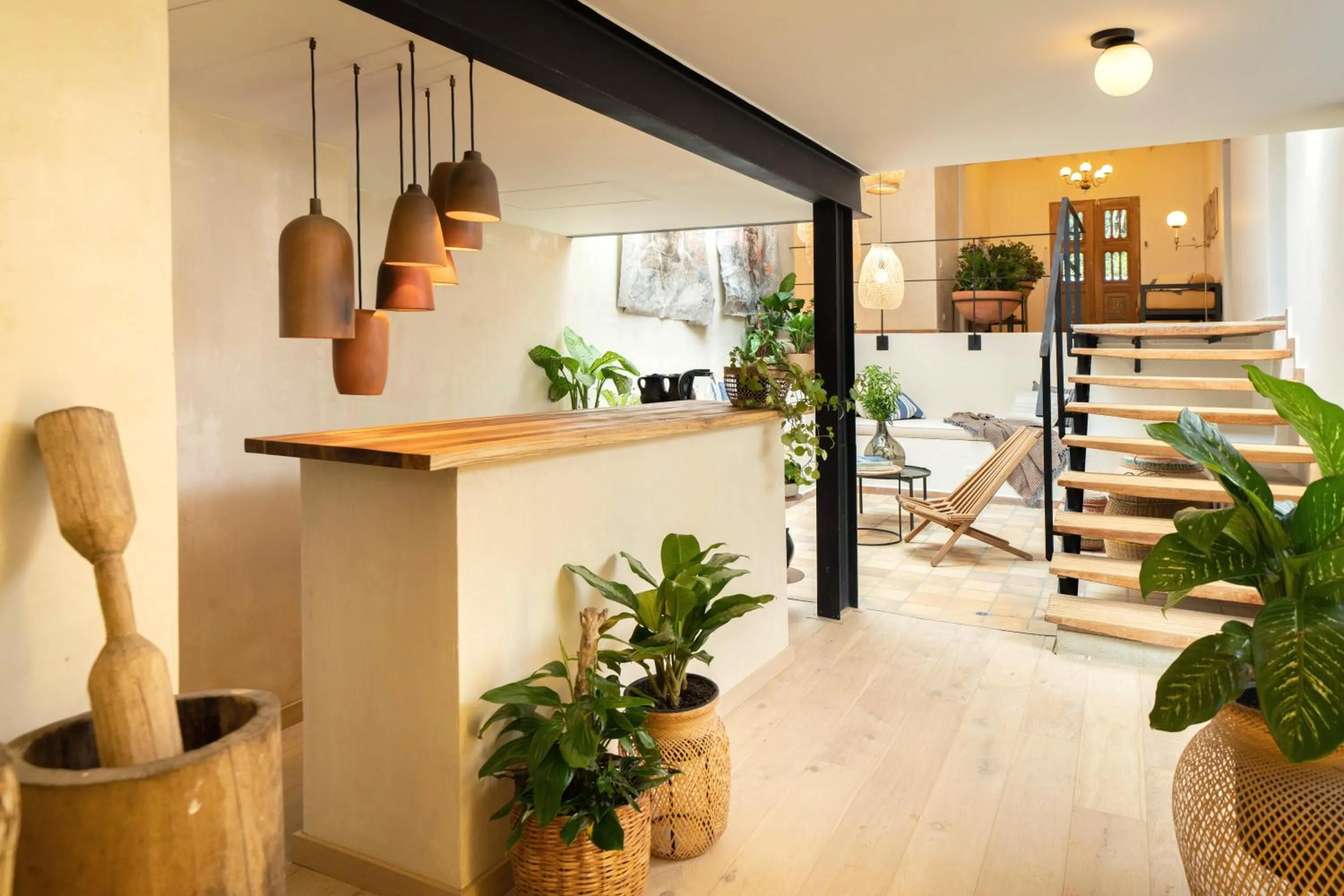 Lobby or reception in Hotel Quinta Ladera