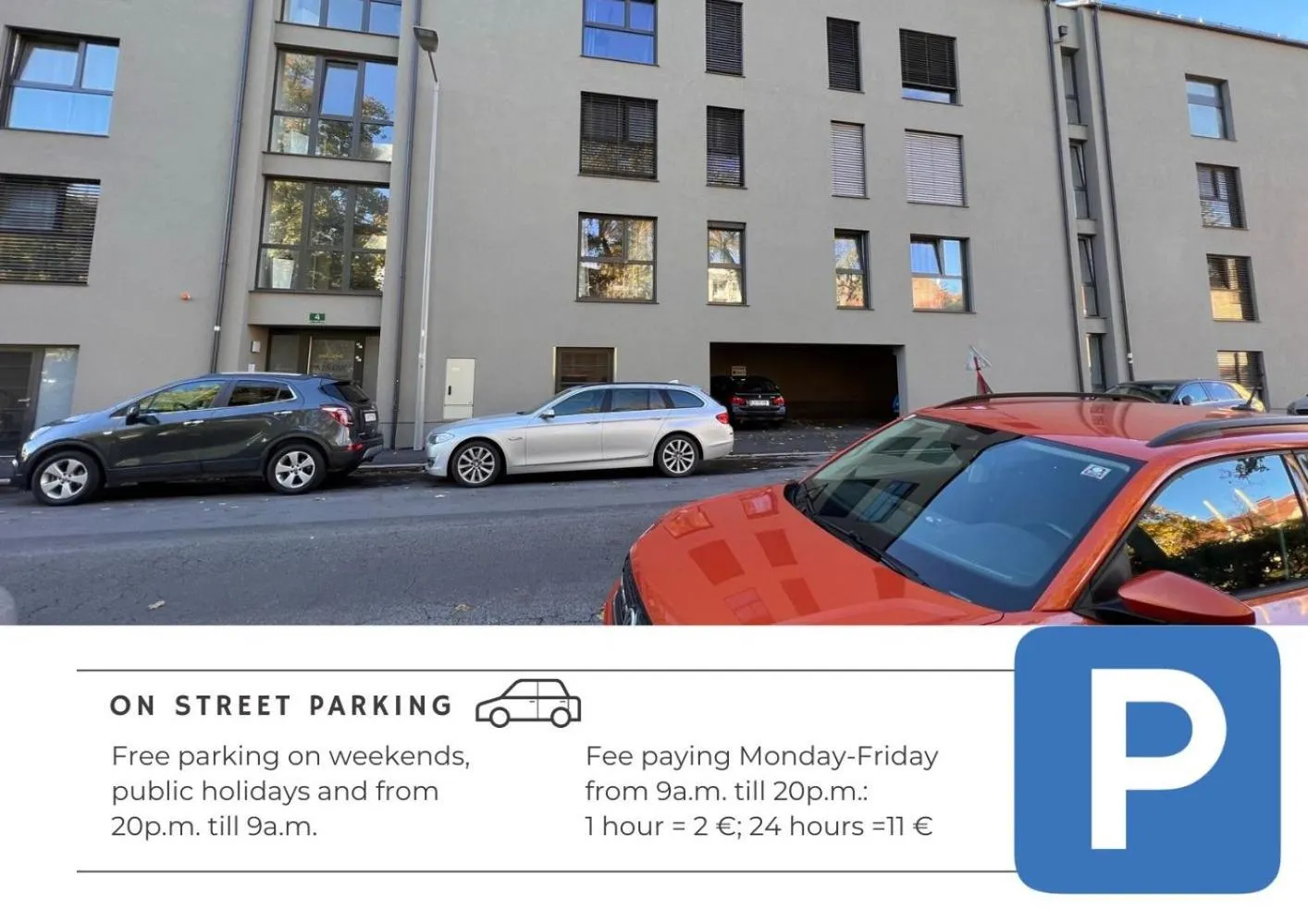 Property building in APSTAY Eggenberg I Self Check-in I Parking option