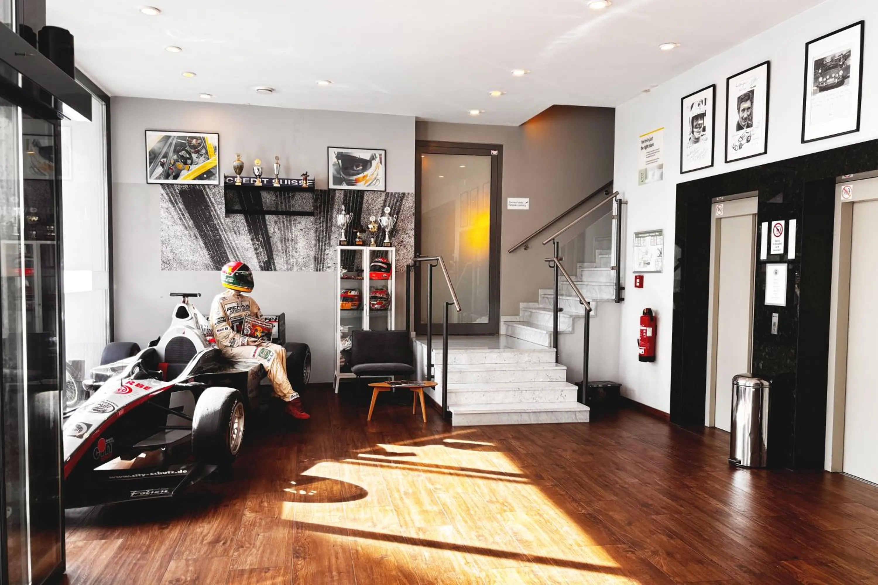 Lobby or reception in Novum Hotel Bruy