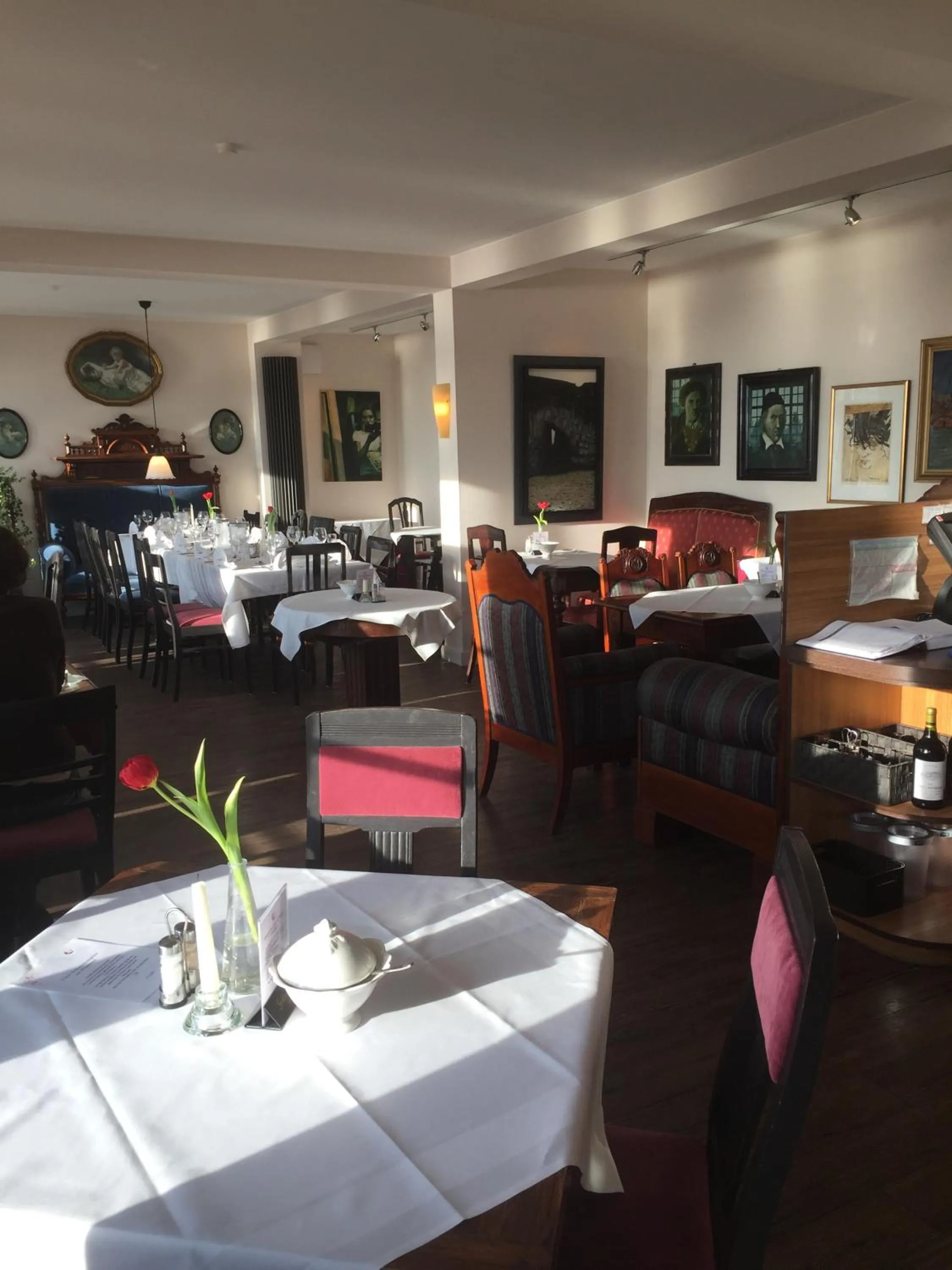 Restaurant/places to eat in Strand-Hotel Seenelke