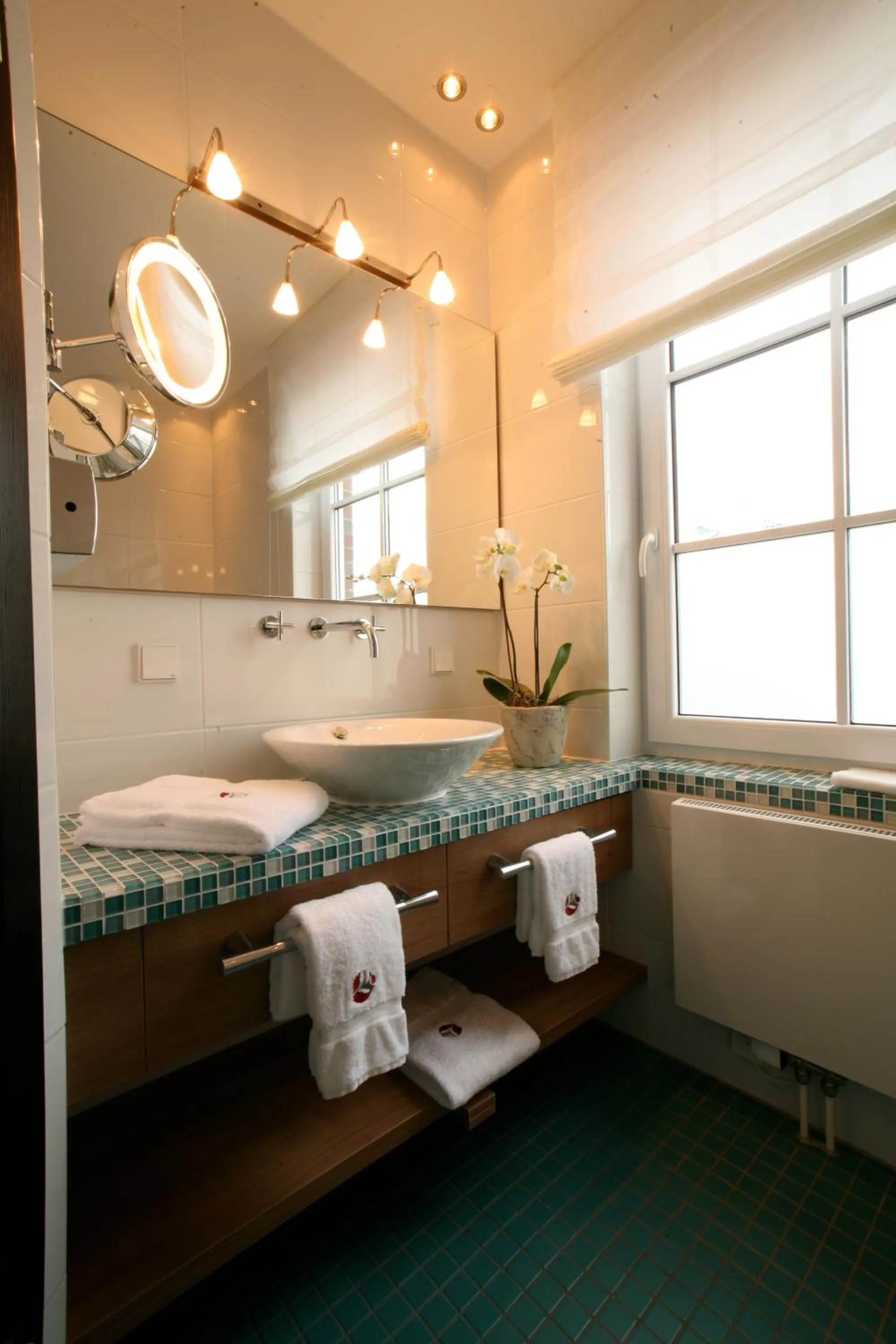 Bathroom in Strand-Hotel Seenelke