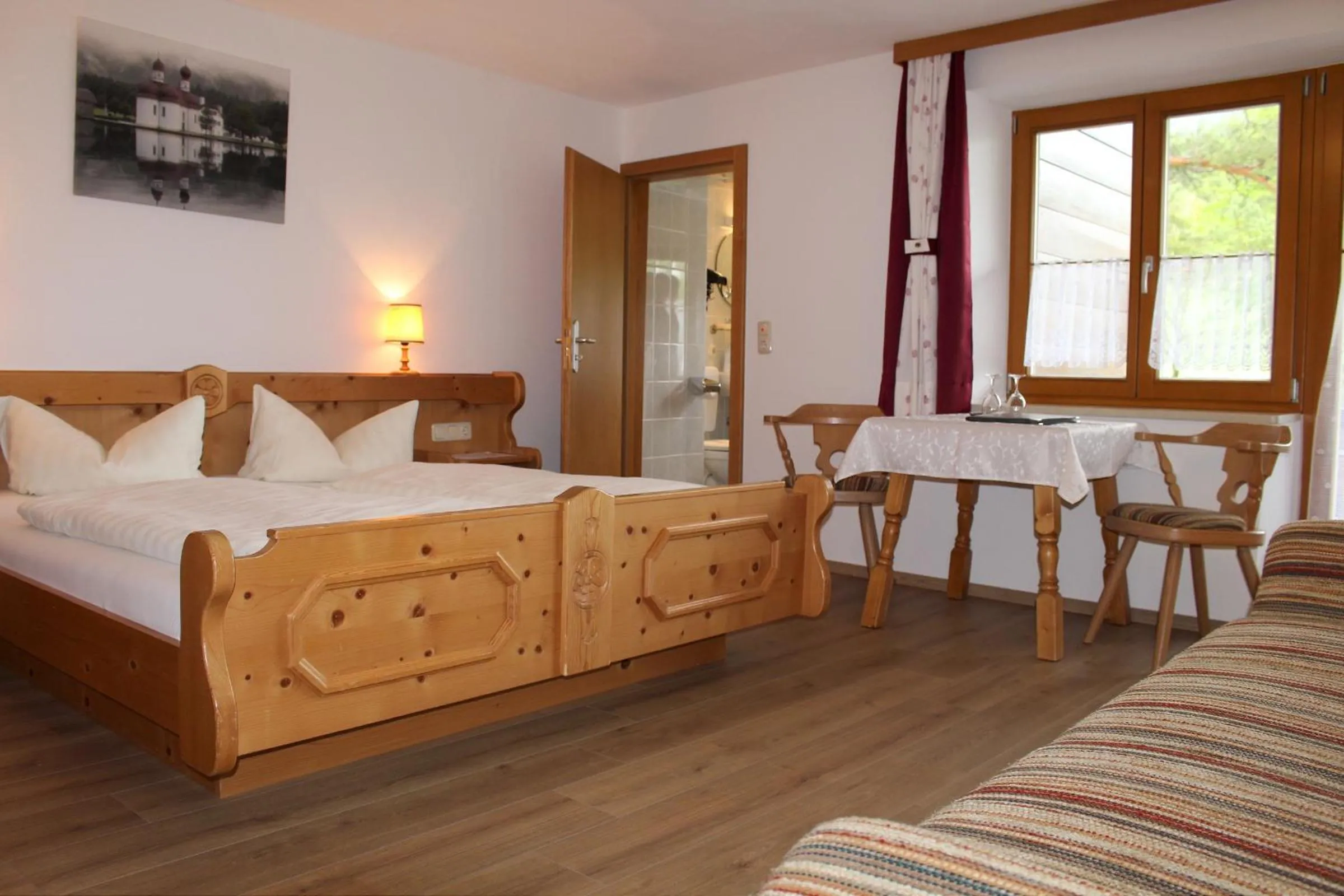Bed in Gästehaus Baltram