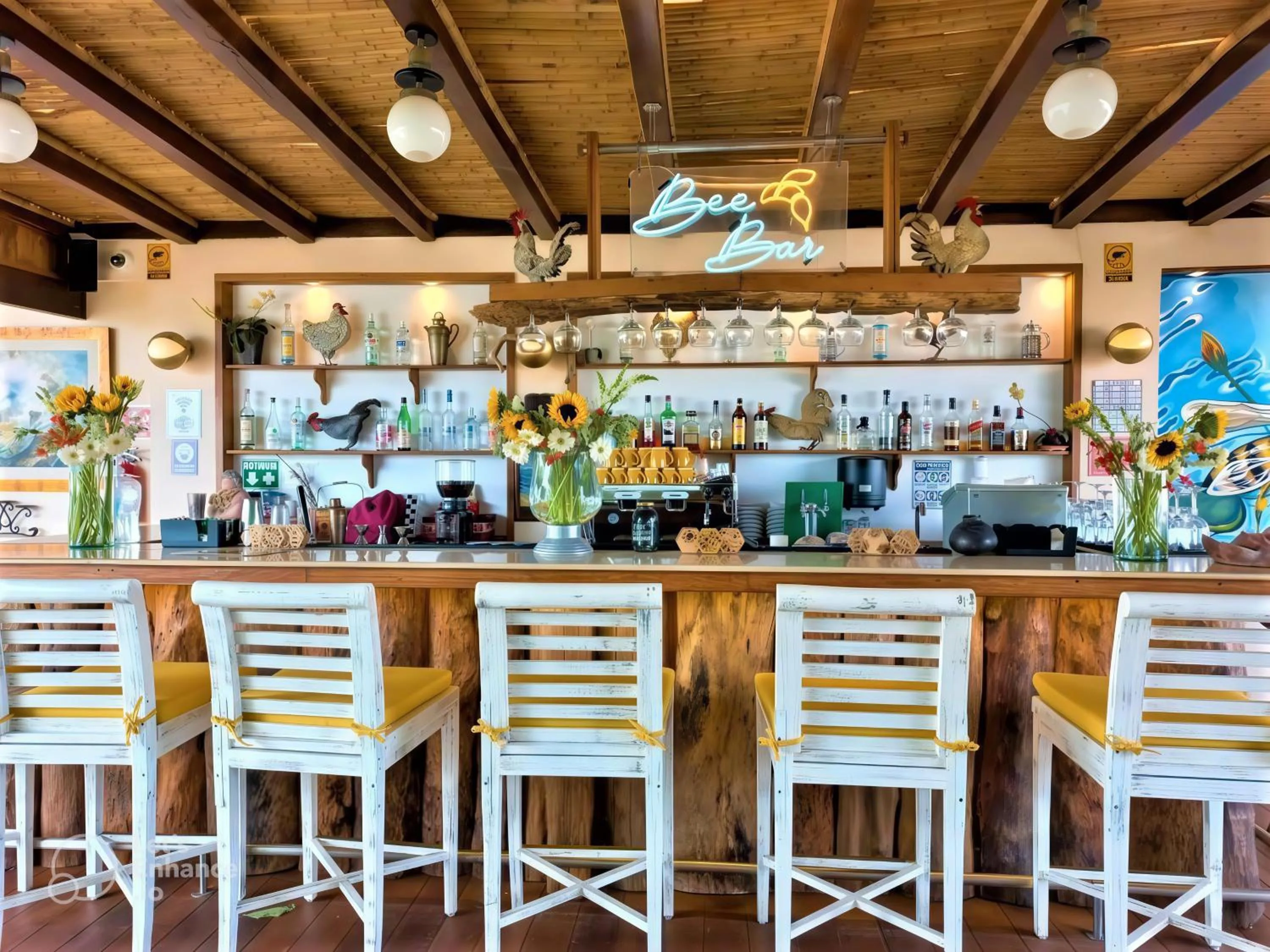 Restaurant/places to eat in Hotel 12 BEES by Kavia