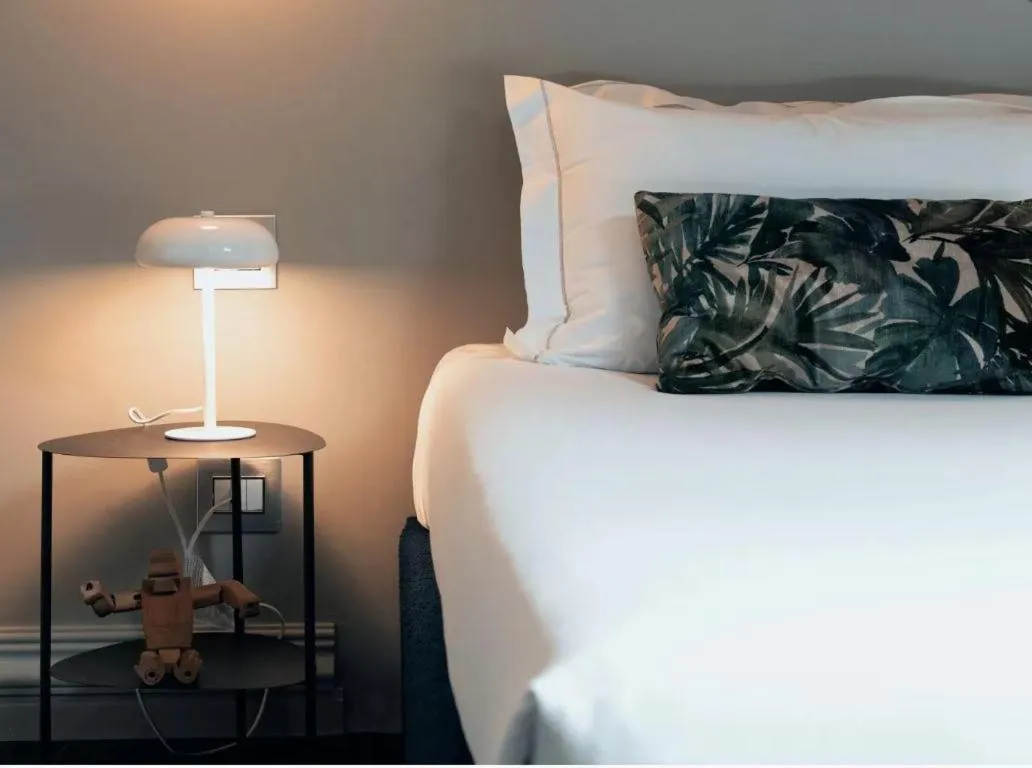 Bed in HOTEL VITE - By Naman Hotellerie