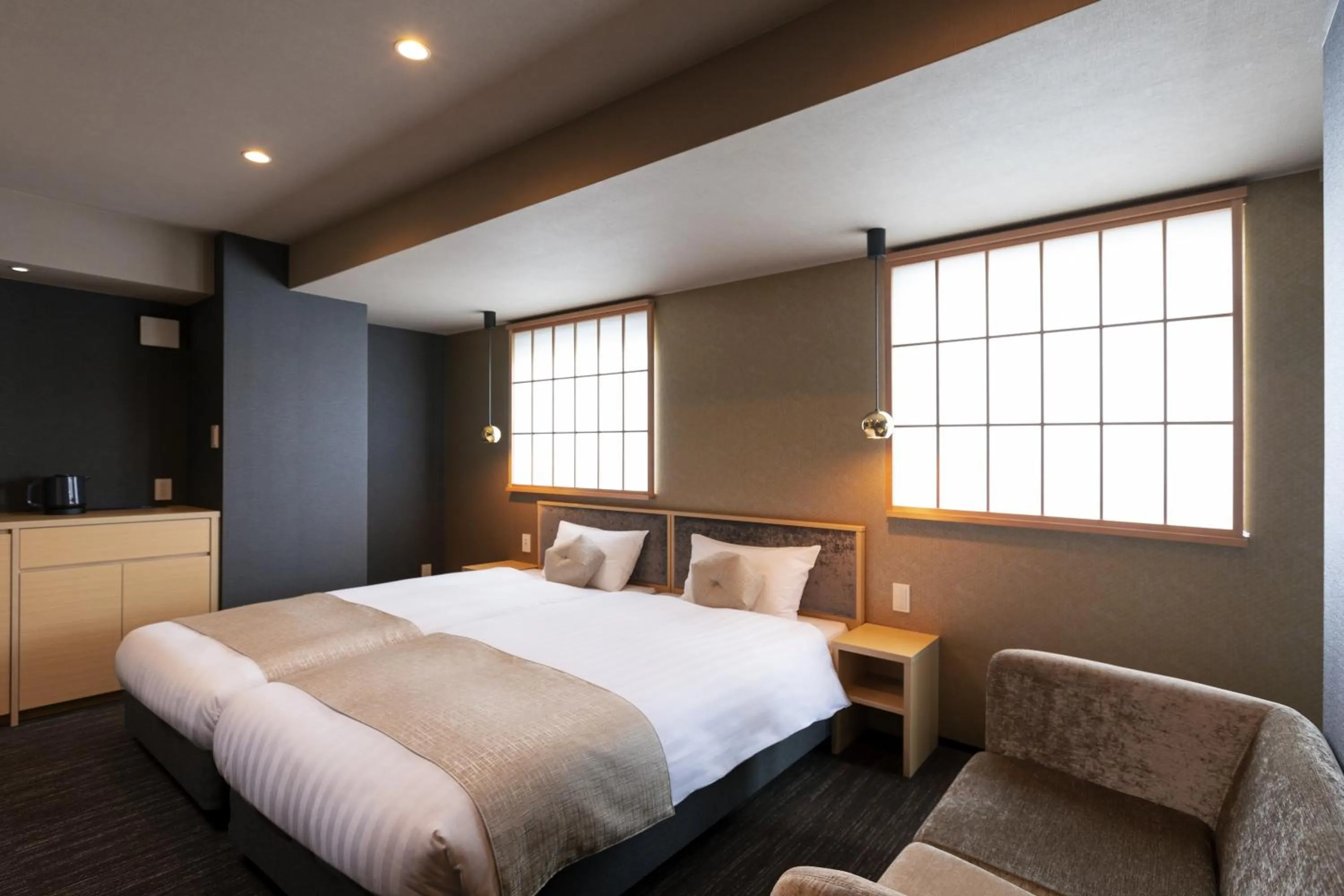 Bed in Rinn Horikawa Gojo