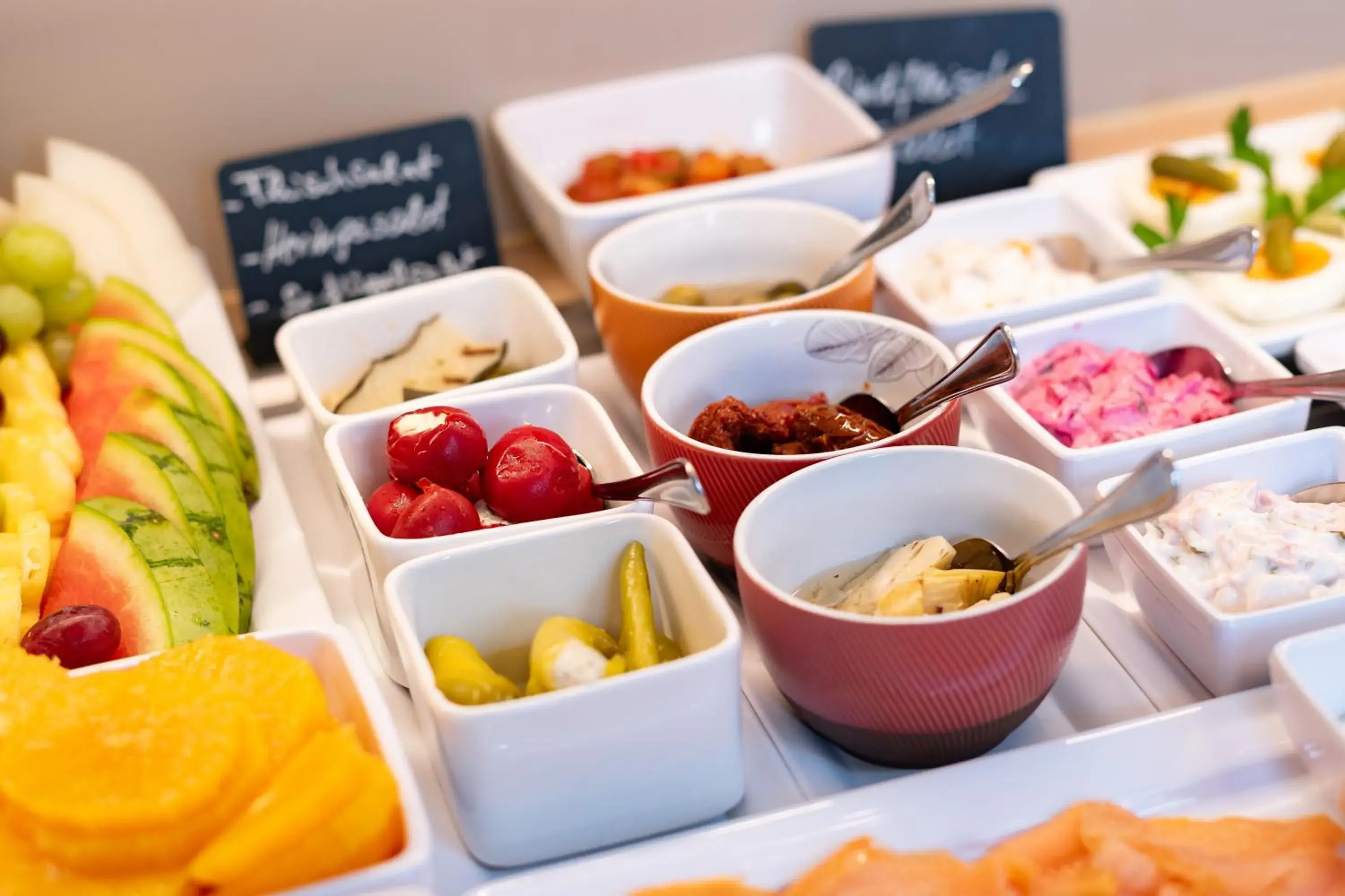 Buffet breakfast in Hotel Alpha Buffet breakfast in Hotel Alpha