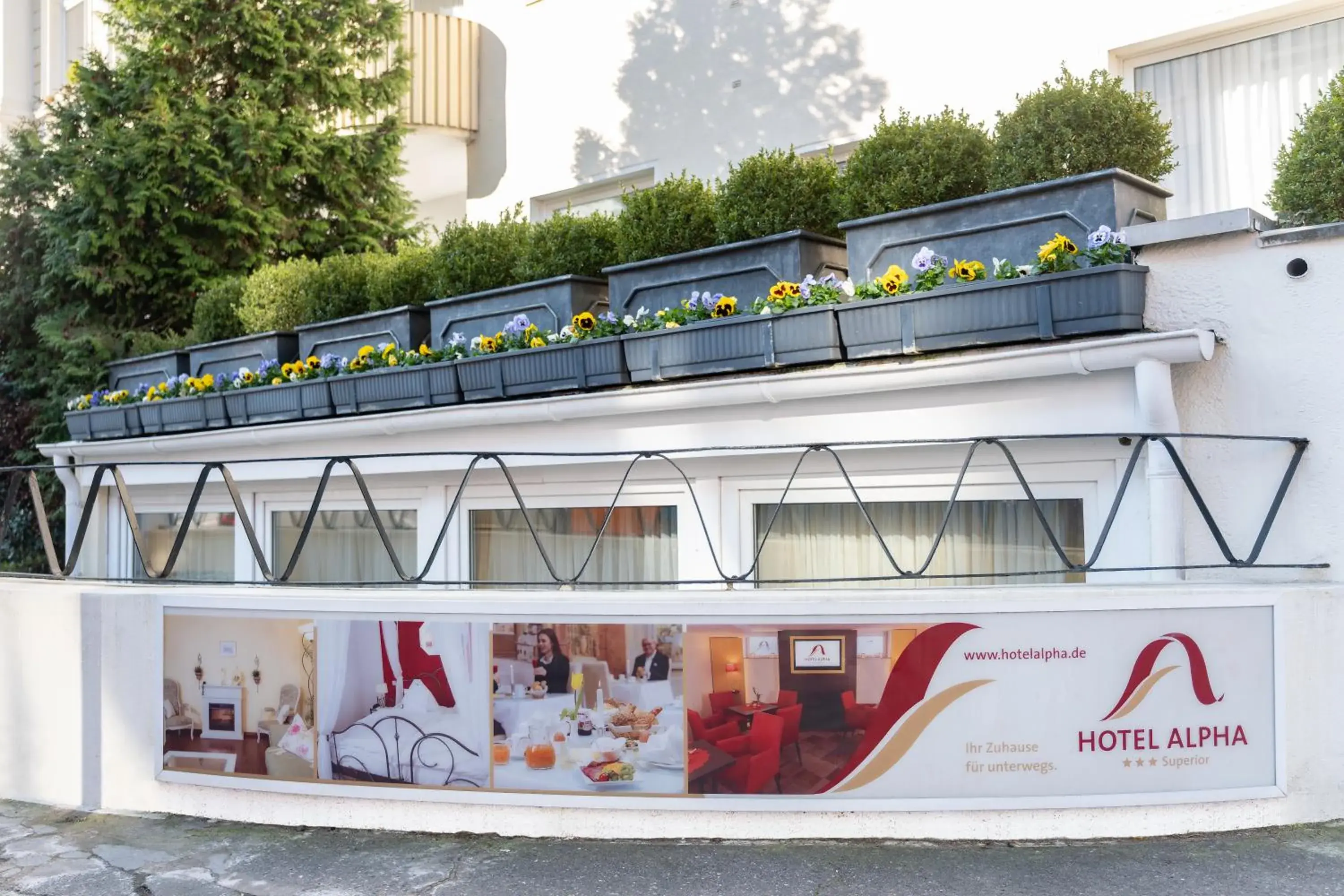 Property building in Hotel Alpha Property building in Hotel Alpha